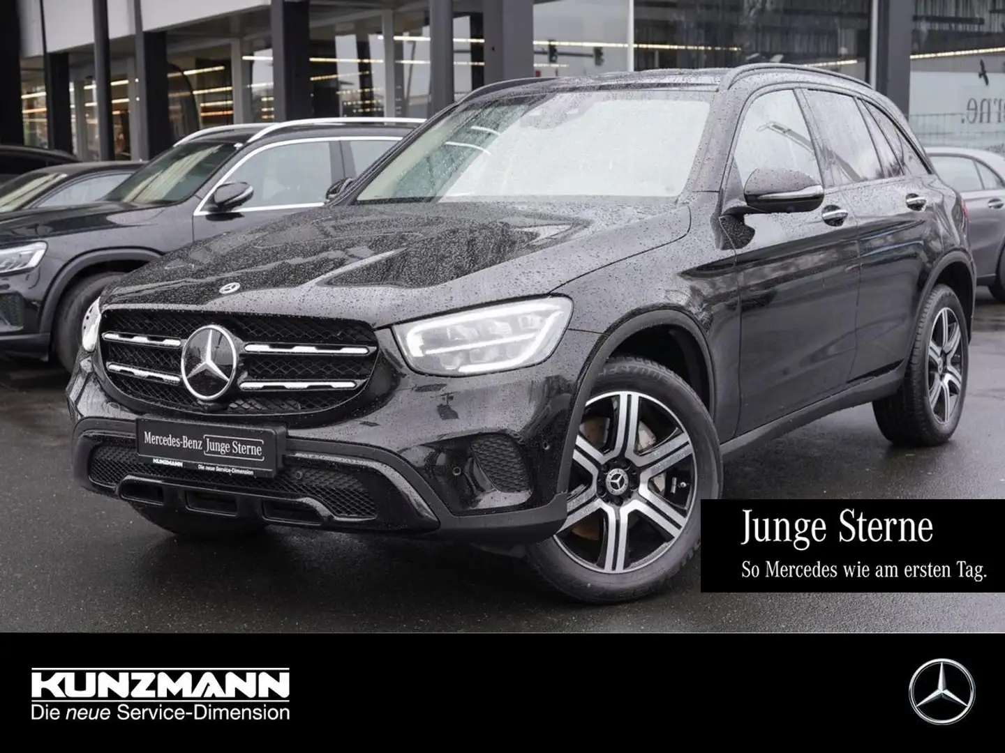 Mercedes-Benz GLC 300 e 4M Exclusive Night Distronic 360° AHK Zwart - 1