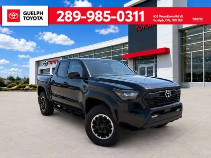 Black 2024 Toyota Tacoma Pickup Truck Four-Wheel Drive Automatic