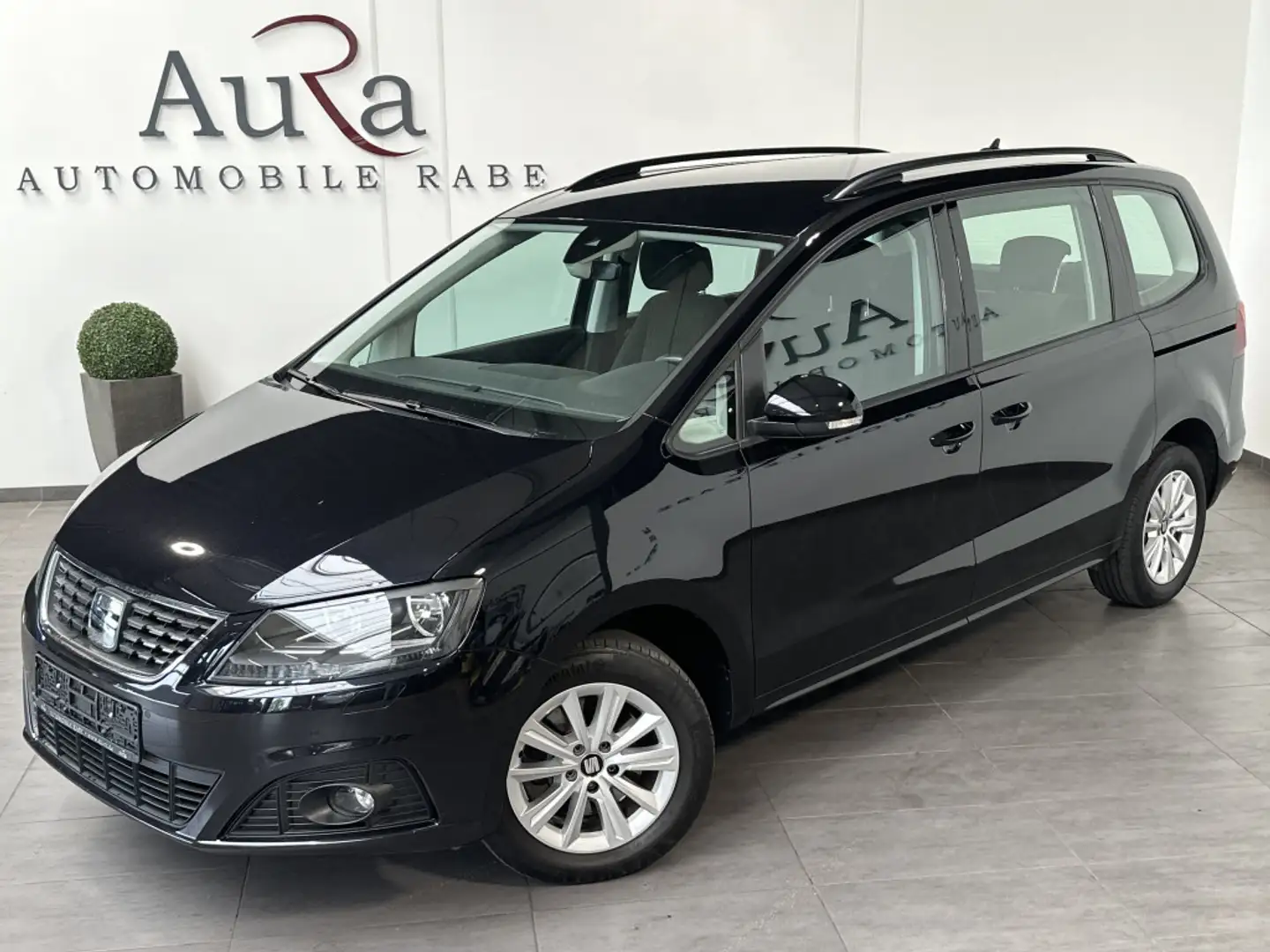 SEAT Alhambra 2.0 TDI Ecomotive Style NAV+KAM+CARPLAY Schwarz - 2