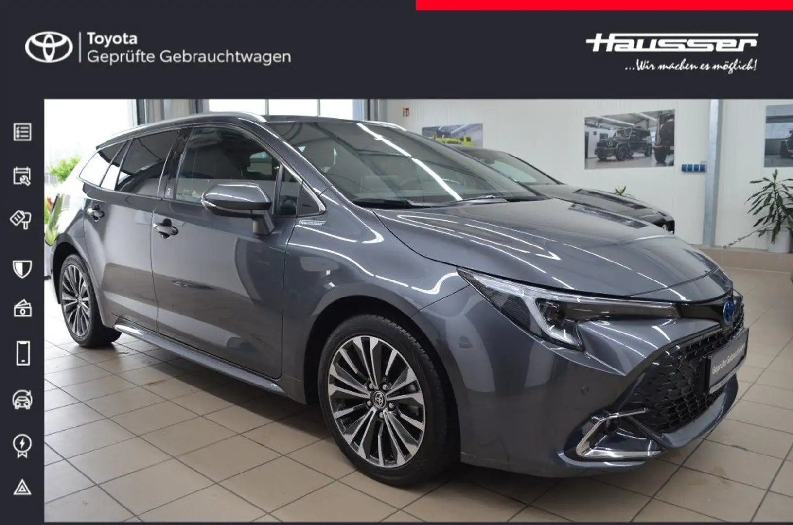 Toyota Corolla TS 1.8 Hybrid Team Deutschland*TECHNIK-P*ALLWETTER Szary - 1