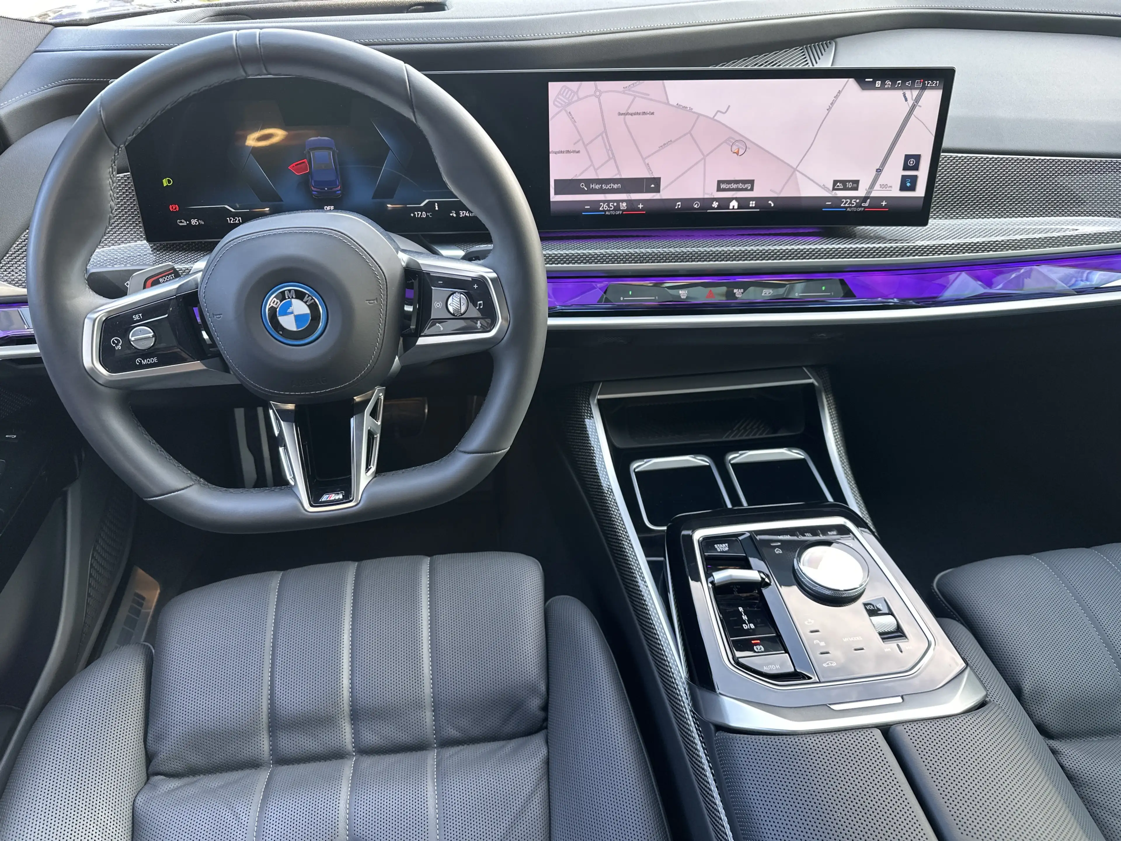 BMW i7 xDrive60 M-Sport Pro NAV+LASER+PANO+HUD+360° — photo 12