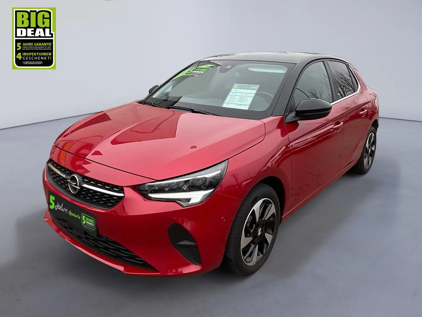 Opel Corsa F e Elegance FLA SpurH SpurW KAM LED LM Rood - 2