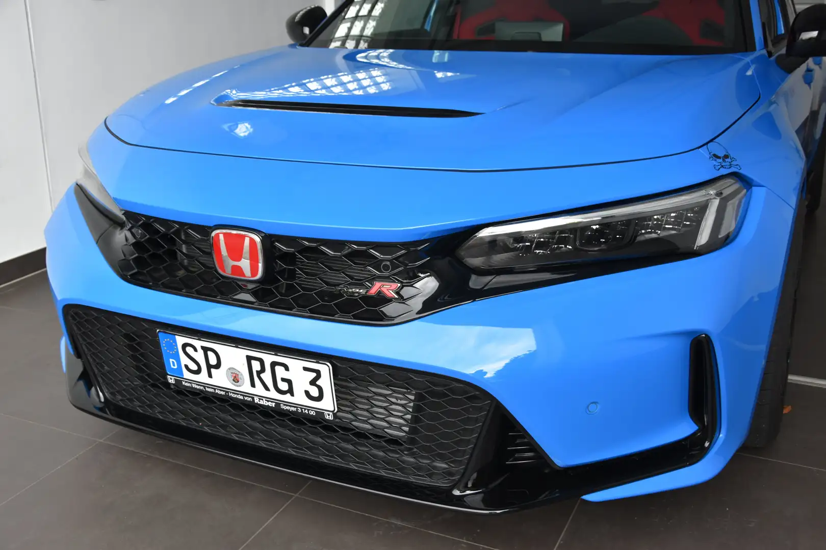 Honda Civic 2.0VTEC Turbo Type R **H&R Tiefer+Spur** R-Design* Blau - 2