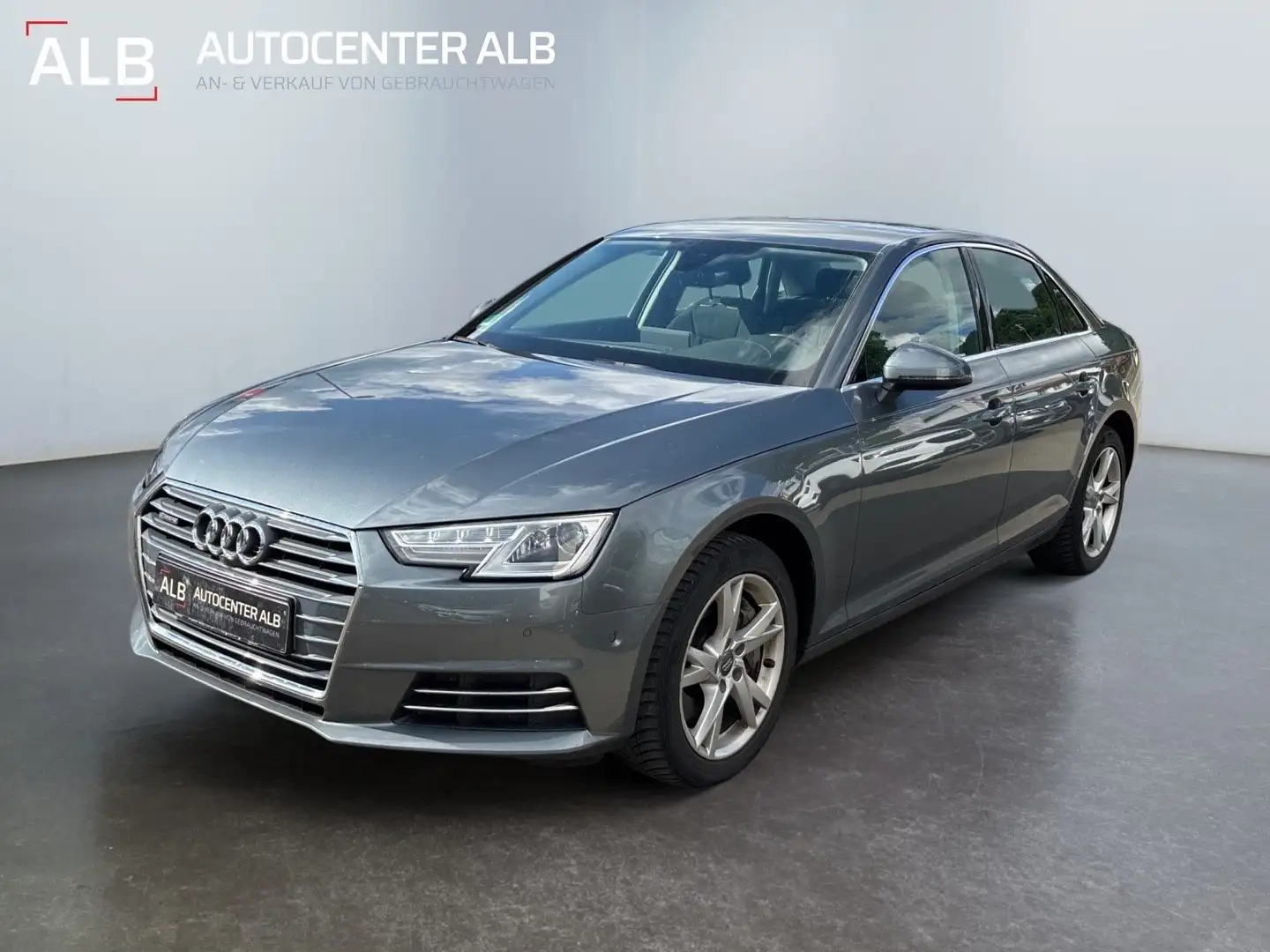 Audi A4 Lim. quattro sport/AUTOMATIK/KAMERA/LED/NAVI Grau - 1