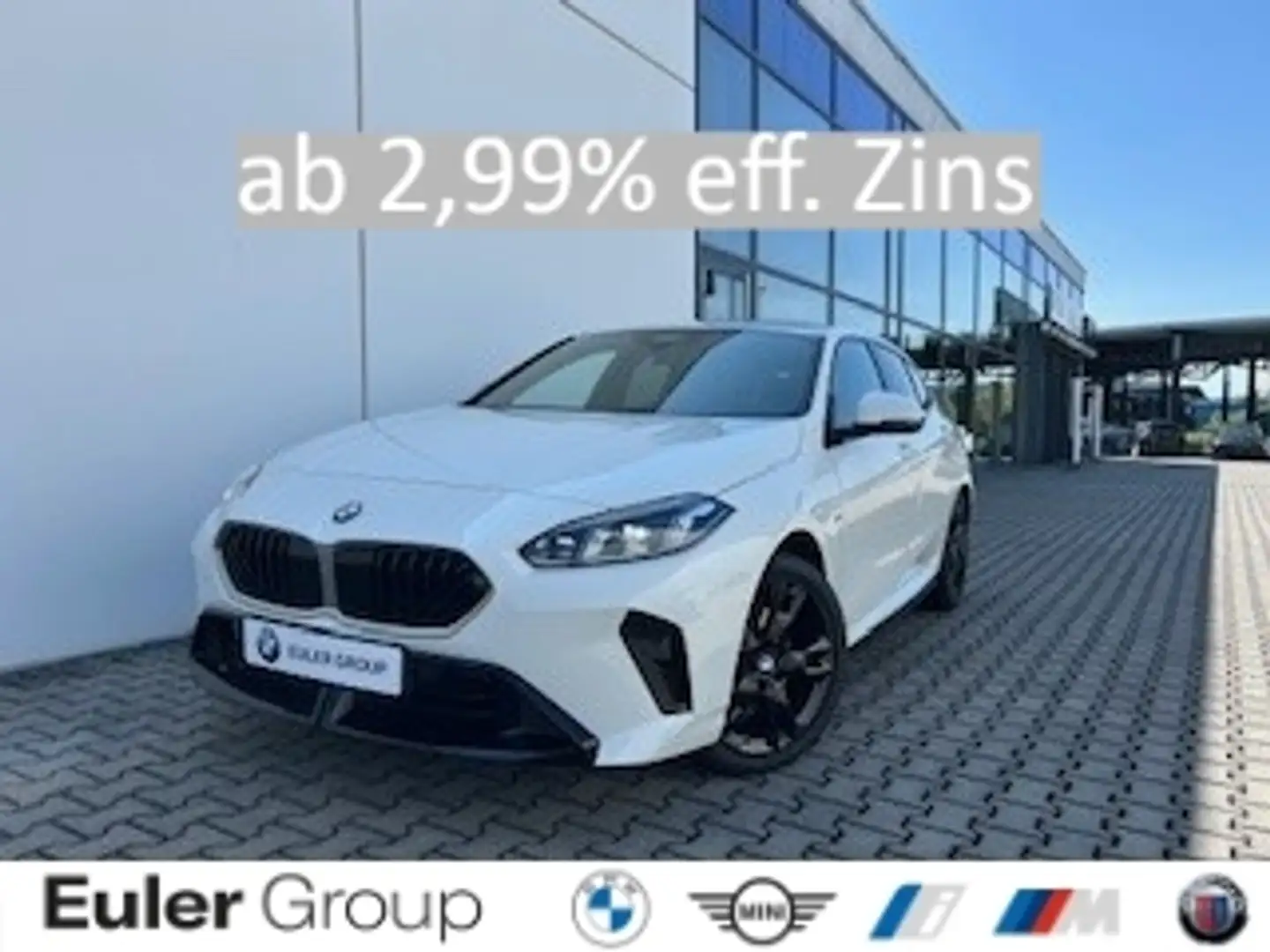 BMW 118 d F70 M Sport Pano ad.M-FW Alarm Sonnenschutz adLE Blanc - 1
