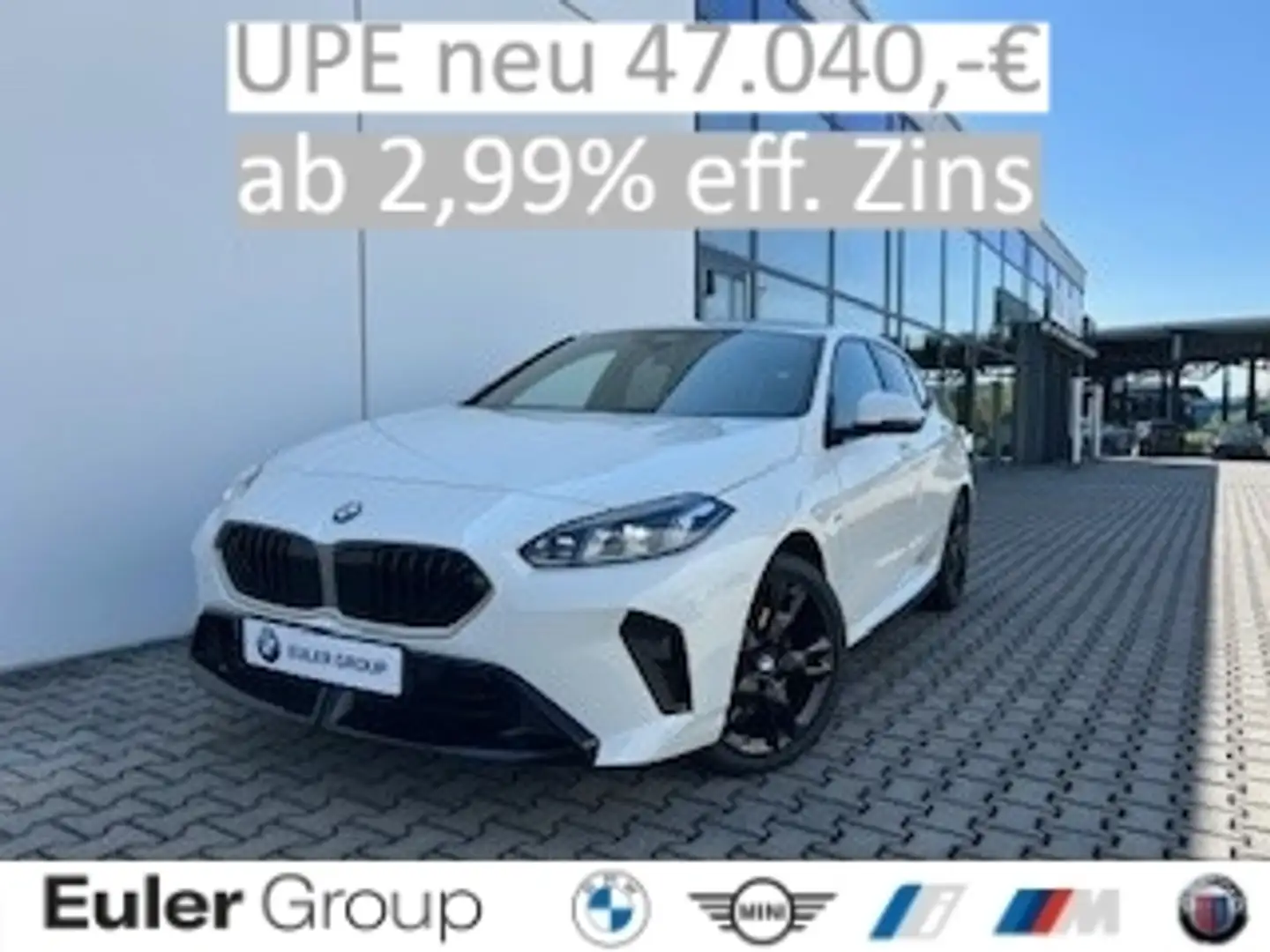 BMW 118 d F70 M Sport Pano ad.M-FW Alarm Sonnenschutz adLE Weiß - 1