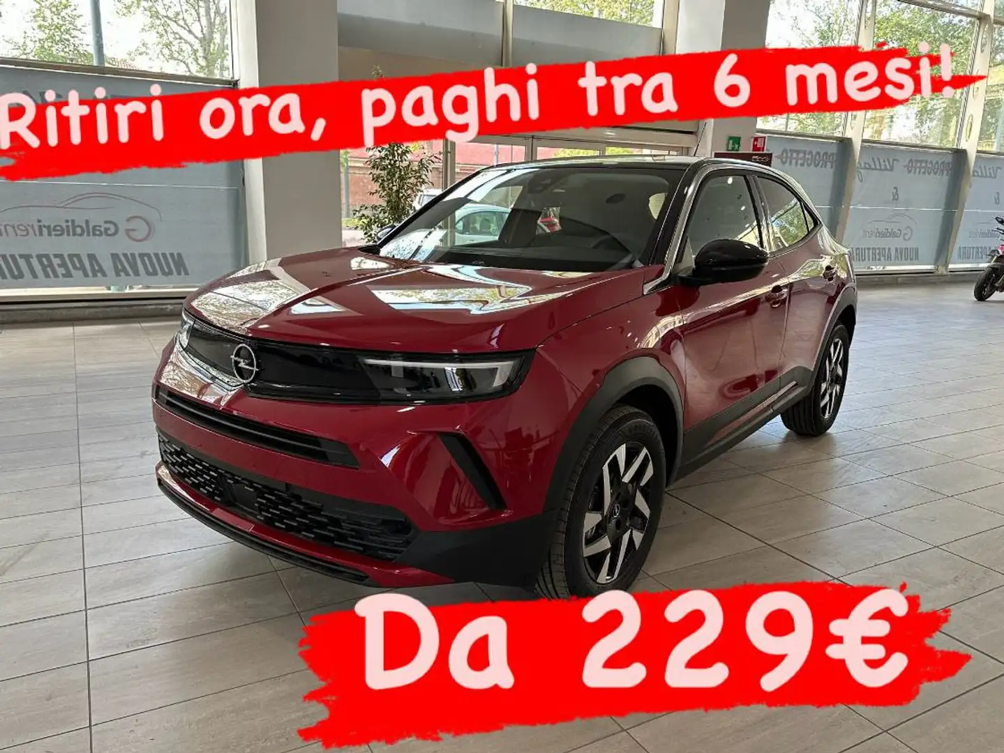 Opel Mokka DA 229€ TRA 6 MESI! Piros - 1