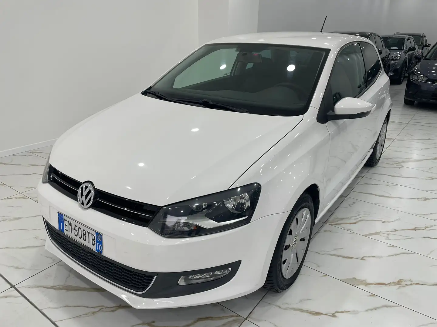 Volkswagen Polo Polo V 2009 3p 1.6 tdi Comfortline 90cv Weiß - 1