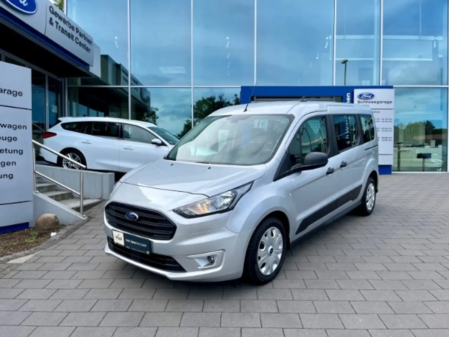 Ford Transit Connect Kombi L2 Trend AHK RFK GJR 1.5 EcoBlue EU6d Argent - 2
