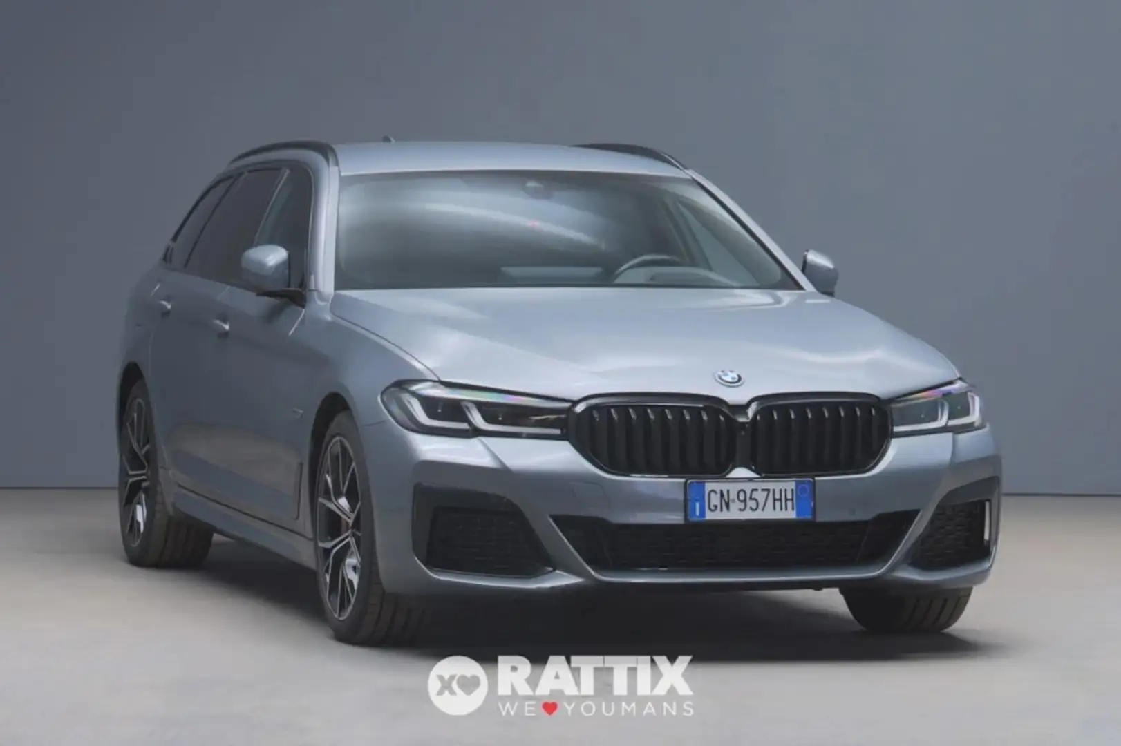 BMW 530 e Touring 2.0 PHEV Msport Auto Gris - 1