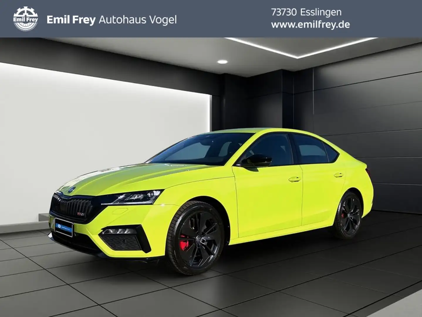 Skoda Octavia 2.0 TSI VRS Groen - 1