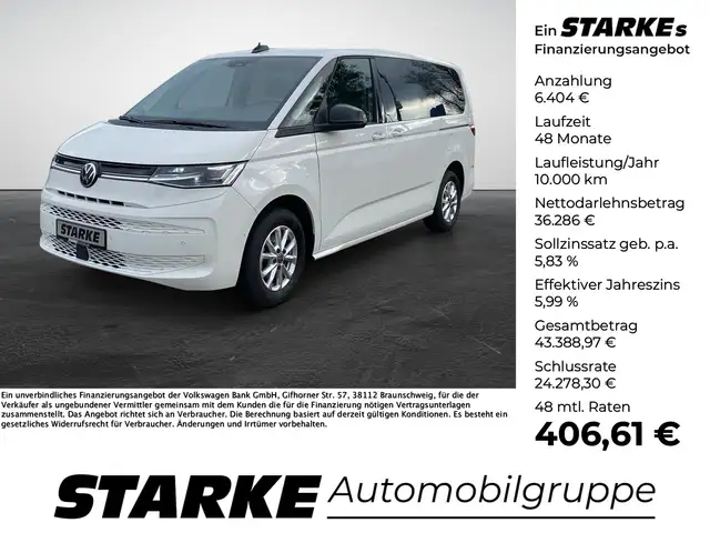 Volkswagen T7 Multivan 2.0 TDI DSG Life lang