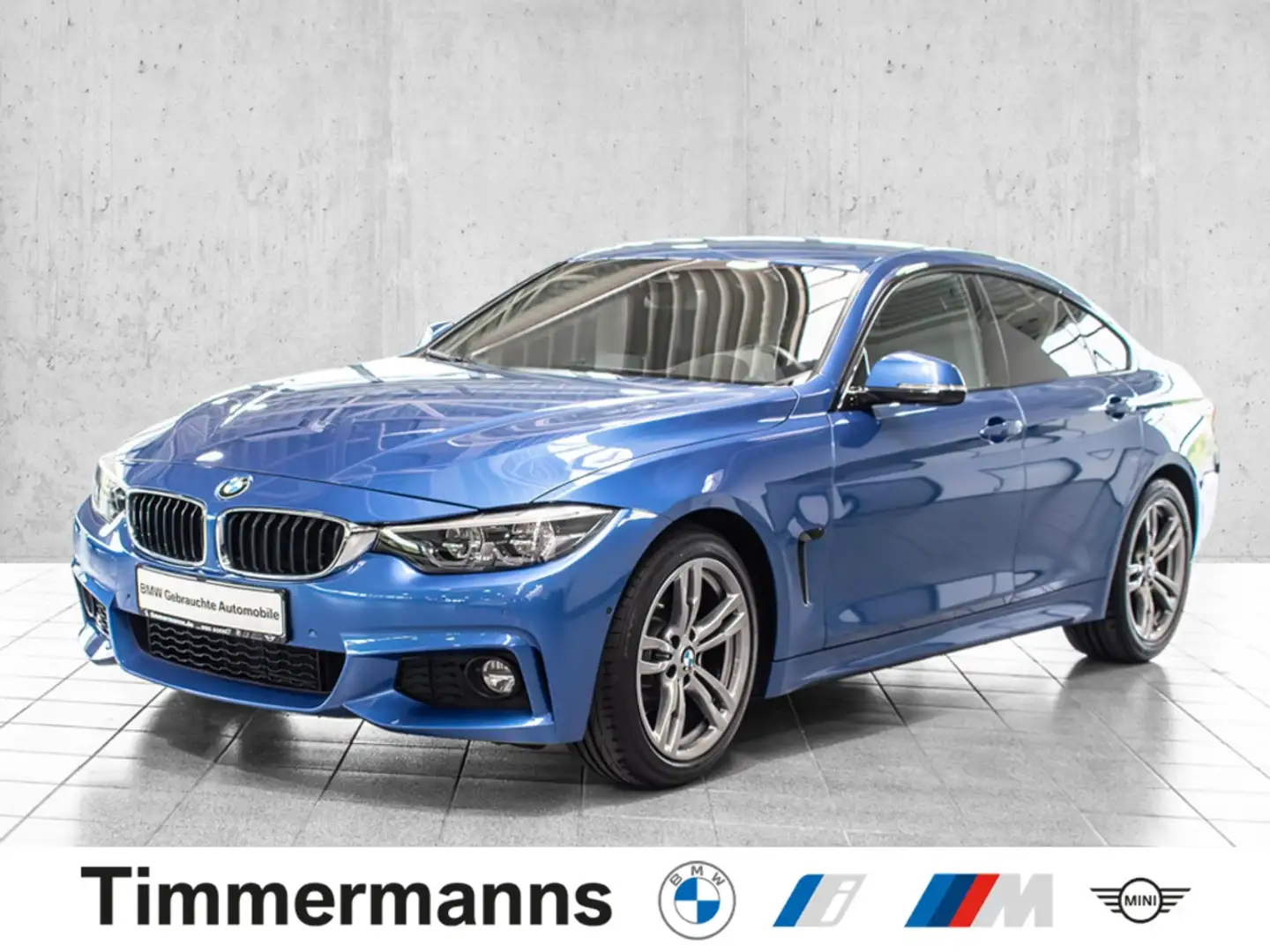 BMW 420 i Gran Coupe M Sport AdLED HUD HiFi RFK Blu/Azzurro - 1