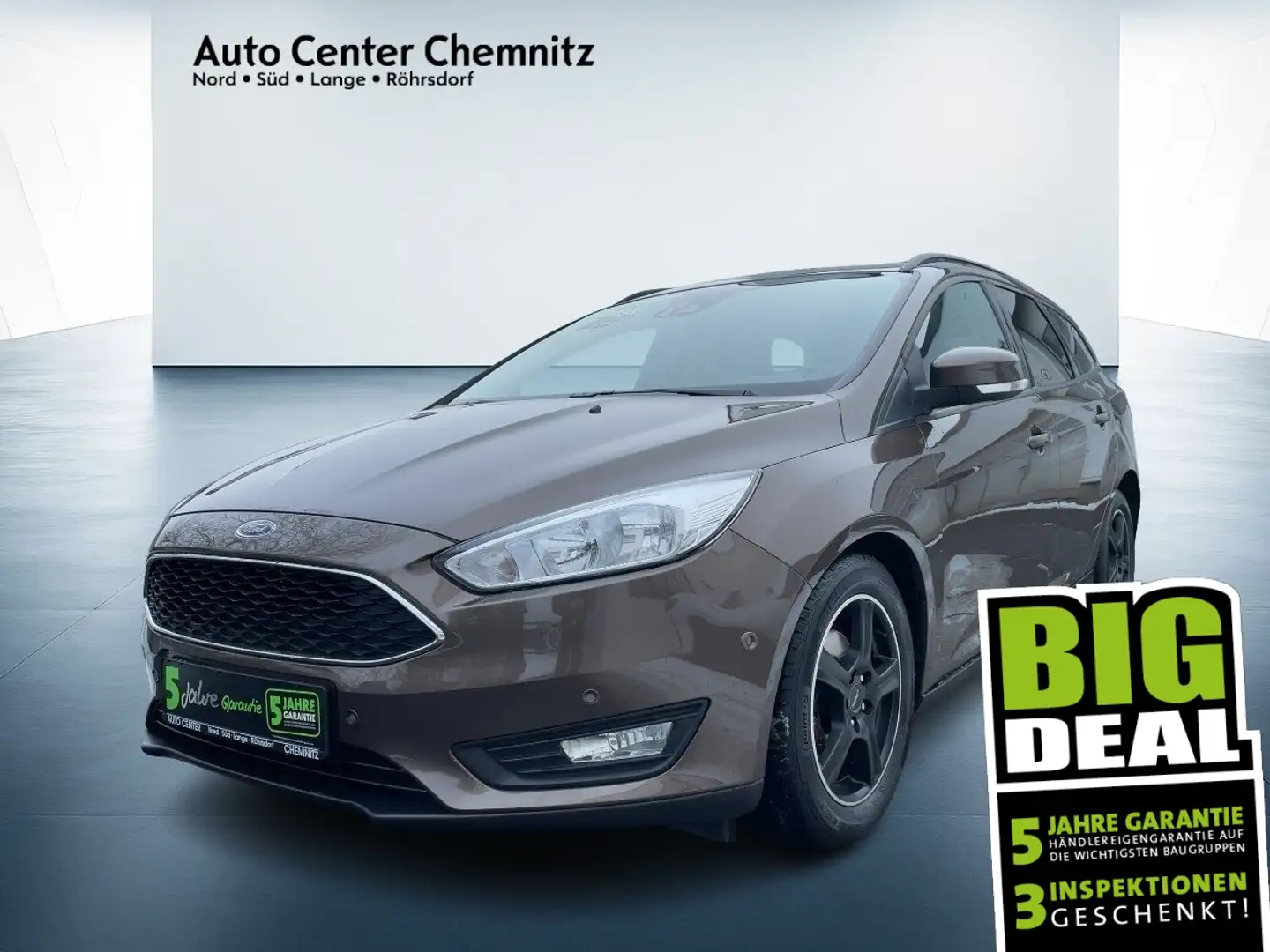 Ford Focus Turnier 1.0 EcoBoost Business AHK/Navi/SHZ Braun - 1