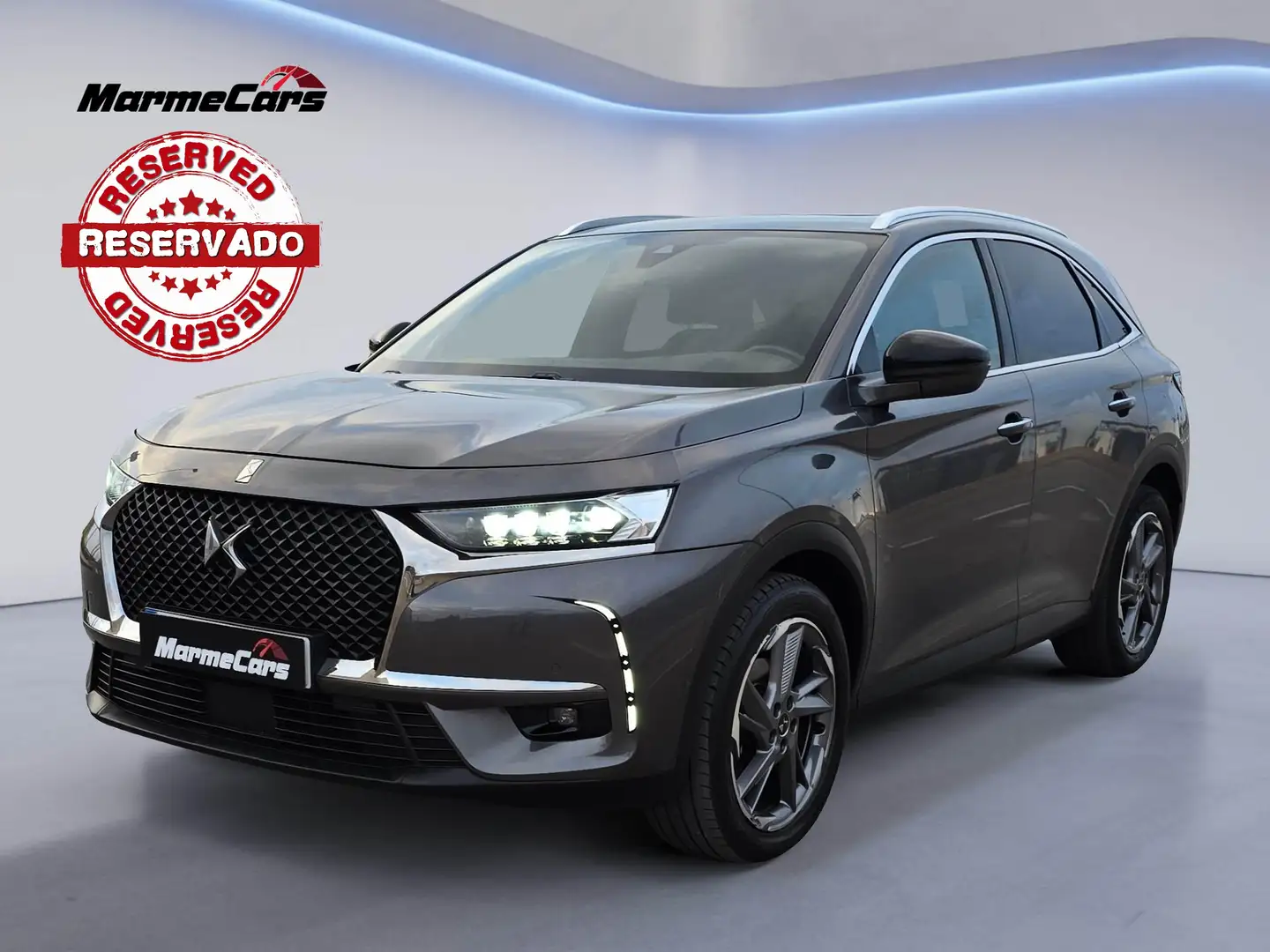 DS Automobiles DS 7 Crossback 2.0BlueHDi So Chic Aut. Gris - 1