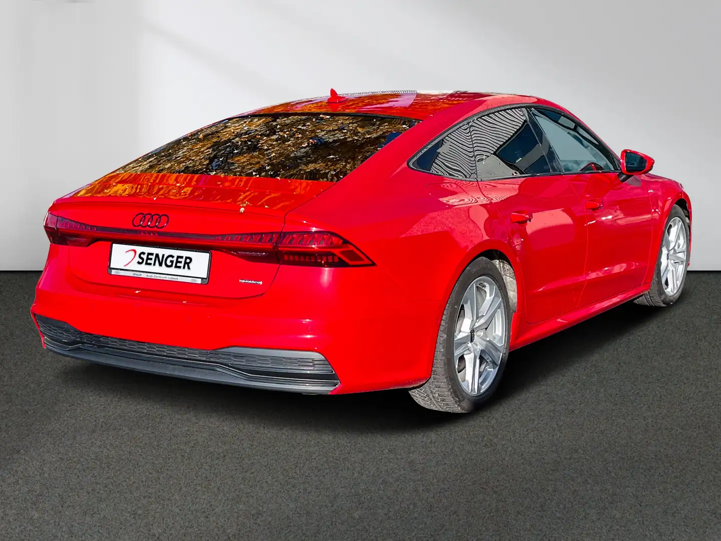 Audi A7 Sportback 45 TFSI quattro S line Matrix AHK Rot - 2