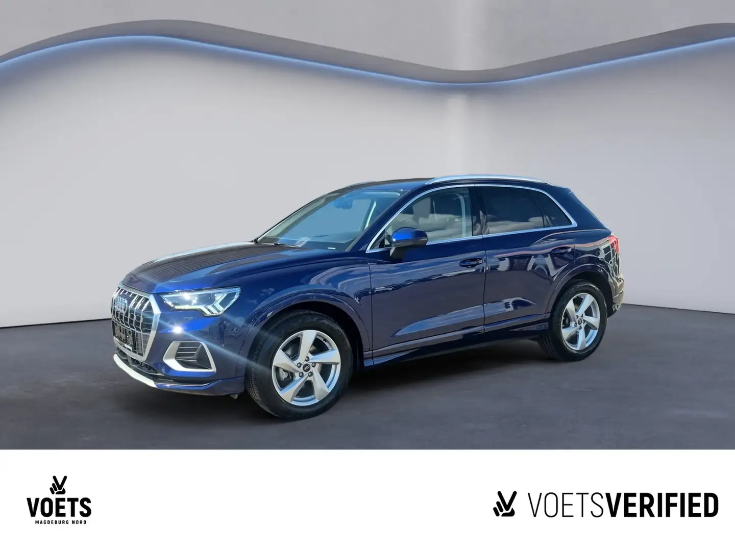 Audi Q3 35TFSI advanced LED+AHK+Navi+PDC+Sitzhzg. Blau - 1