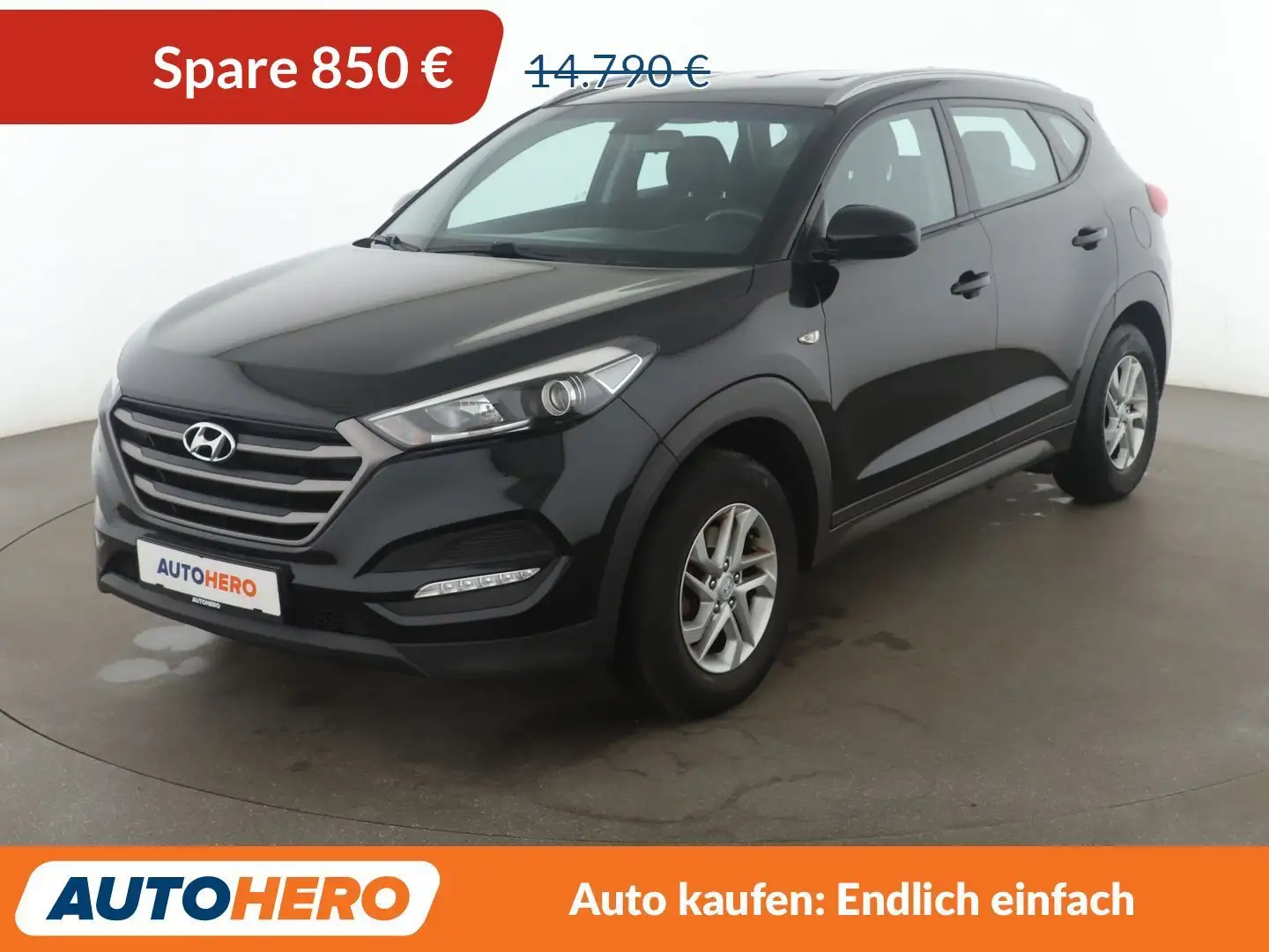 Hyundai TUCSON 1.6 Classic blue 2WD*NAVI*TEMPO*CAM*PDC*SHZ* Schwarz - 1