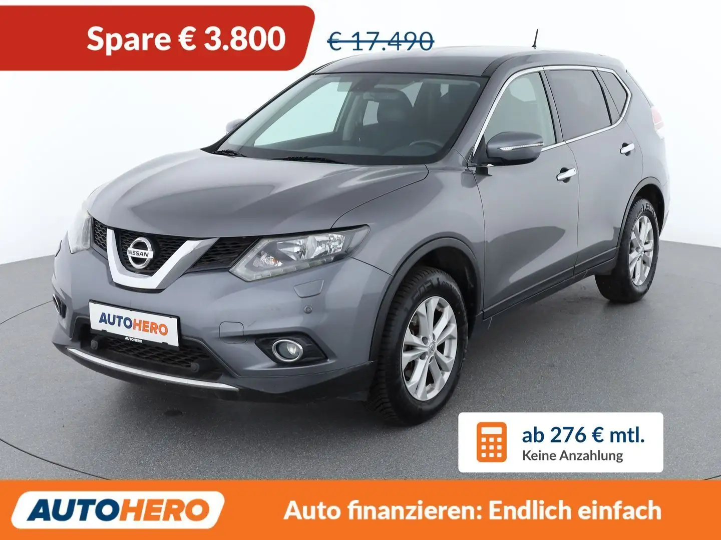 Nissan X-Trail 1.6 dCi Acenta *TEMPO*PDC*BT*2-ZONEN*SHZ* Grau - 1