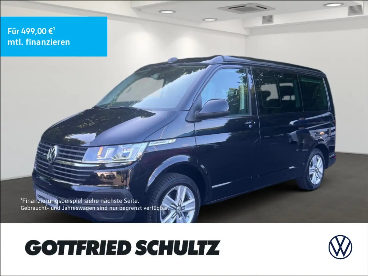 Volkswagen California Beach Tour DSG STHZ KAM ACC NAVI PDC Schwarz - 1