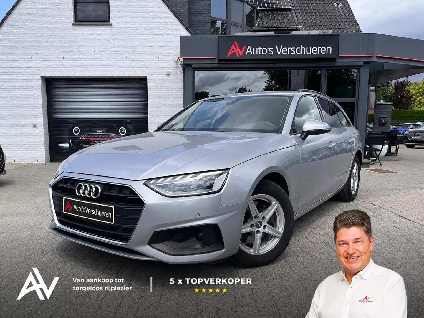 Audi A4 Avant 35 TFSI ** Leder | Virtual | Camera Stříbrná - 1
