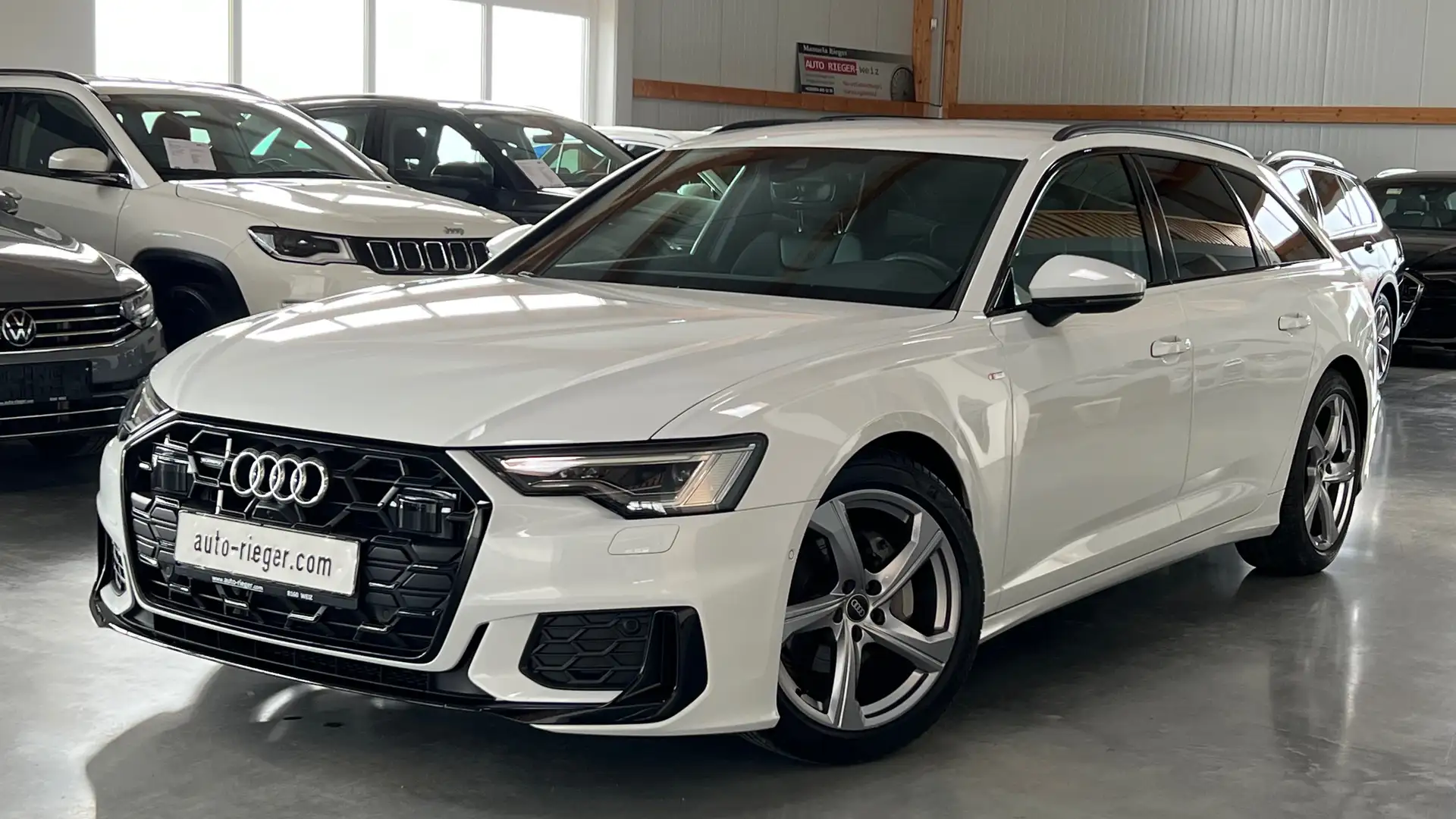 Audi A6 Avant 40TDI quattro s-line ACC AHK Virtual Standhz Weiß - 2