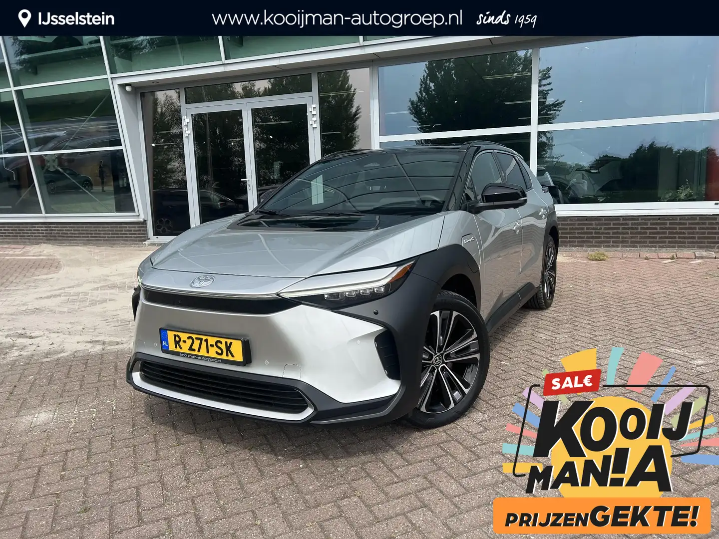 Toyota bZ4X Launch Edition Premium 71 kWh 1e eigenaar | Nette Gris - 1