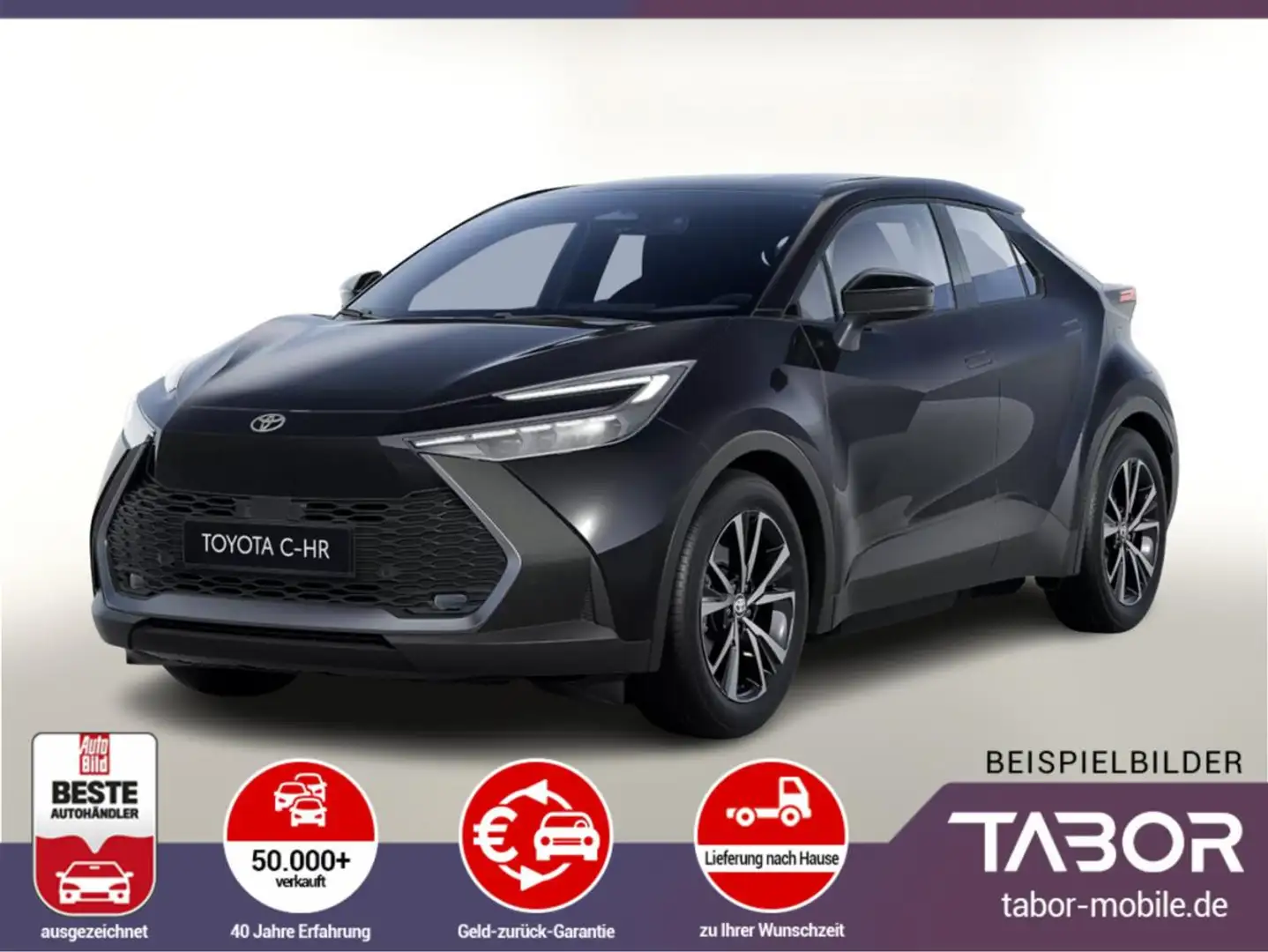 Toyota C-HR 2.0 PHEV 223 Teamplayer ACC Keyl Kam SHZ Schwarz - 1