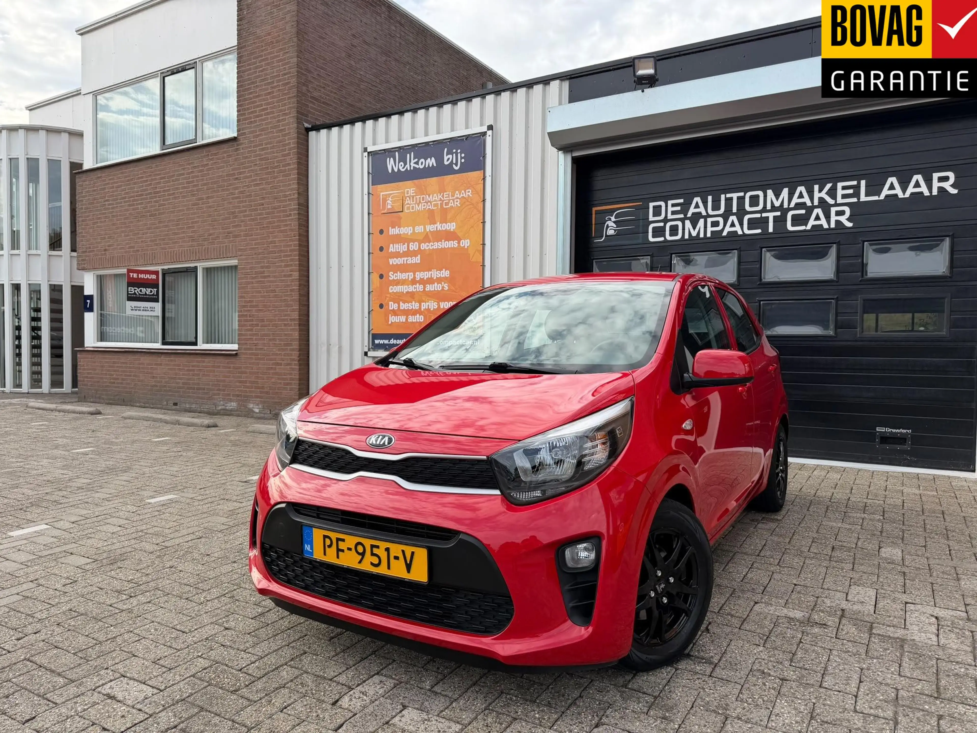 Kia Picanto 1.0 CVVT PlusLine | 50.689 KM | AIRCO | ZWARTE LMV