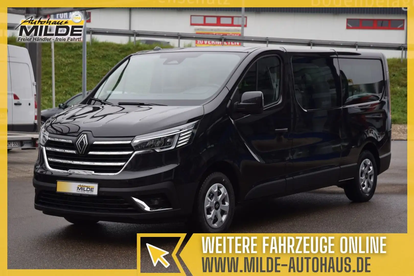 Renault Trafic GRAND TRAFIC 150 dCi L2 9-SITZE KAM EASYLINK SHZ Schwarz - 1