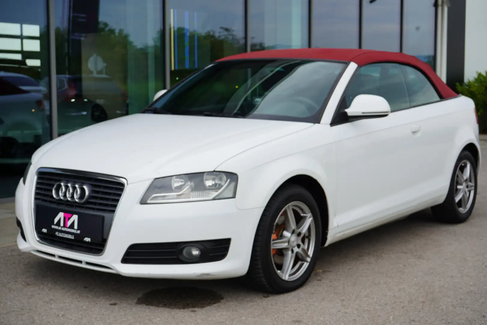 Audi A3 Cabriolet 1.6 Attraction Weiß - 2