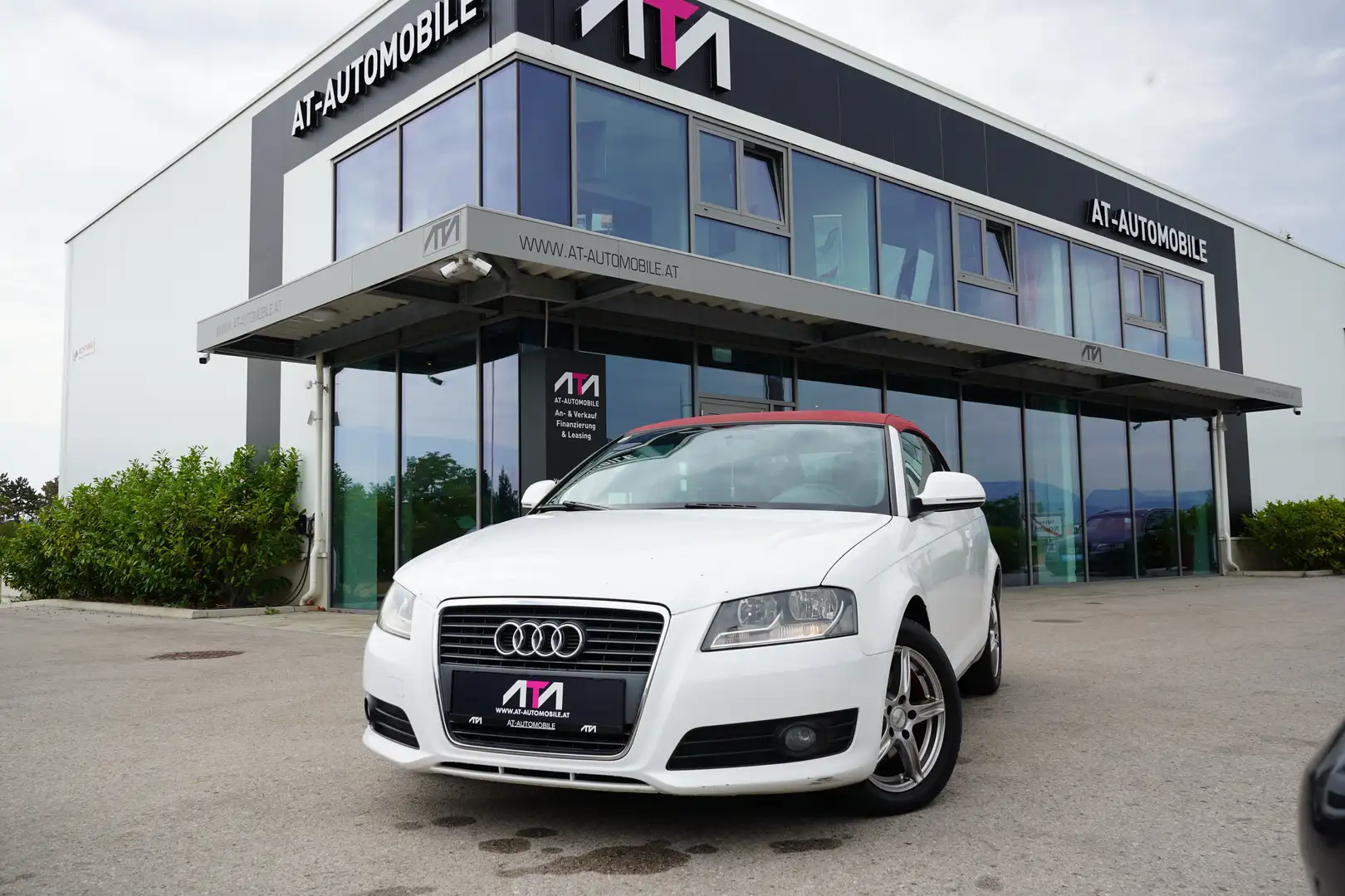 Audi A3 Cabriolet 1.6 Attraction Weiß - 1