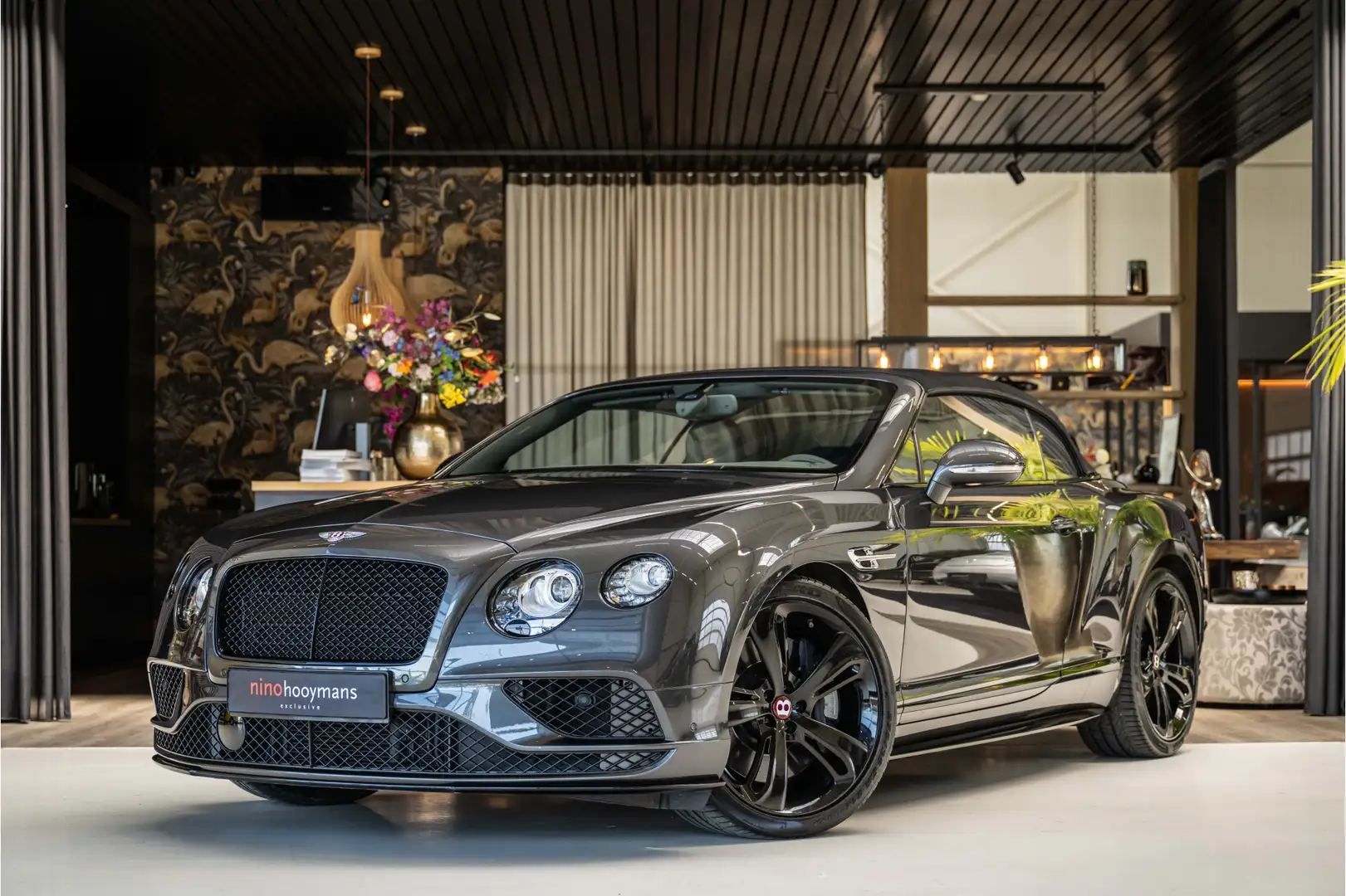 Bentley Continental GTC 4.0 V8S Black Edition | Mulliner | Carbon | GT Des Gris - 2