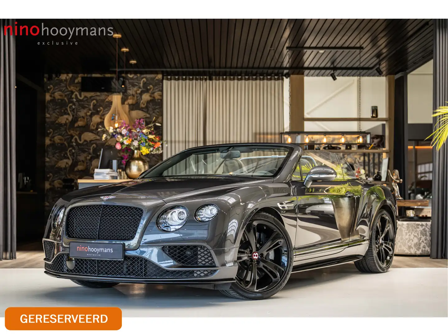 Bentley Continental GTC 4.0 V8S Black Edition | Mulliner | Carbon | GT Des Gris - 1