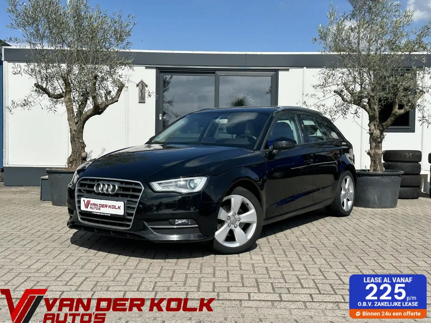 Audi A3 Sportback 1.4 TFSI Ambition Navi Climate Cruise Pa Zwart - 1