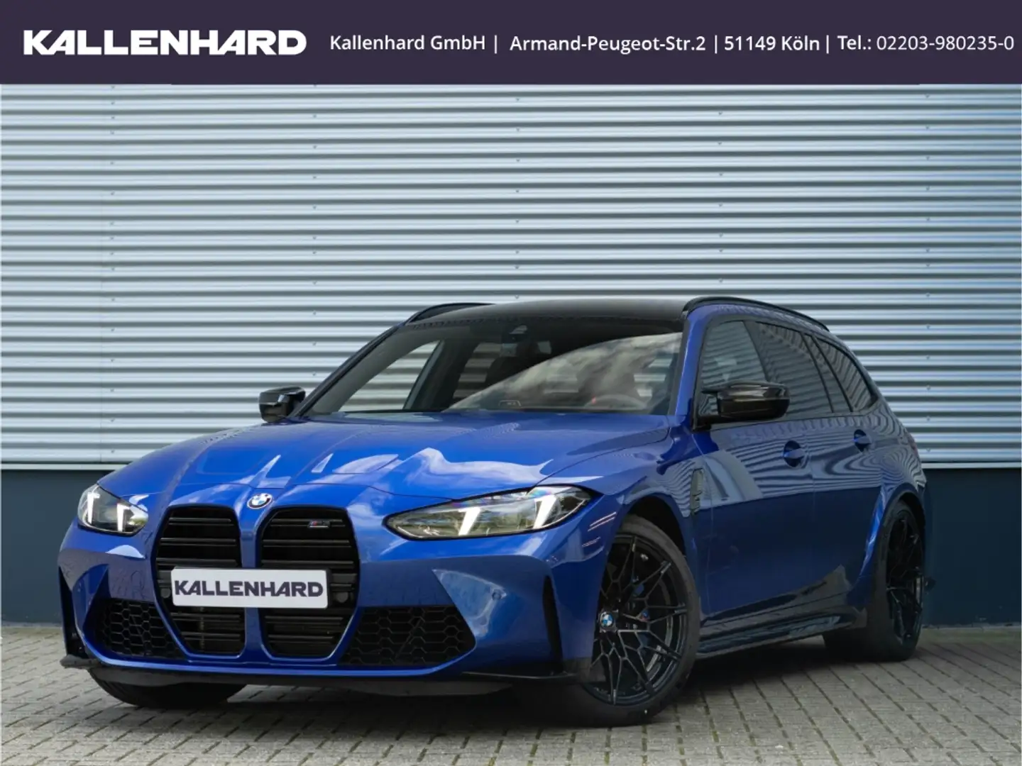 BMW M3 xDrive Comp Touring-LCI-Head-Up-Drivers Pack Blau - 2