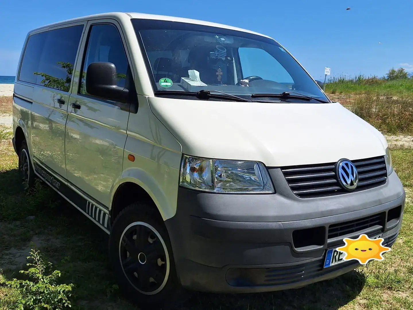 Volkswagen T5 Transporter Transporter T5 TDI Kurz Weiß - 1