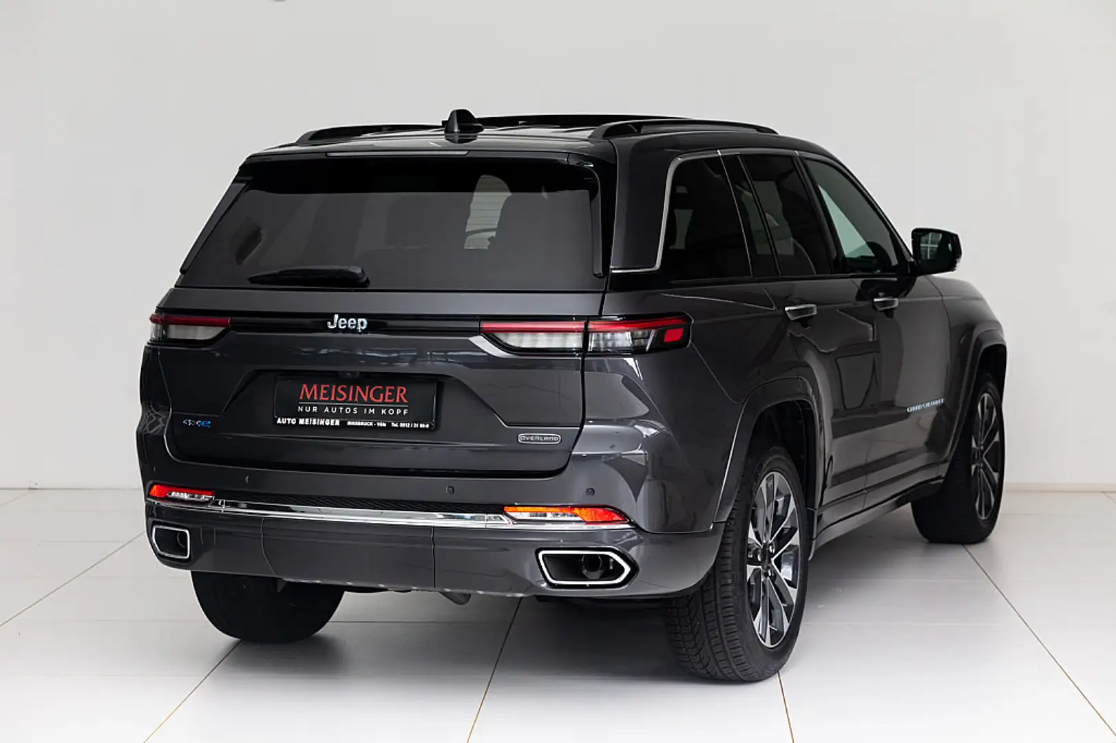 Jeep Grand Cherokee 2.0 PHEV 13,3kWh 380 PS AT 4xe Overland Szürke - 2