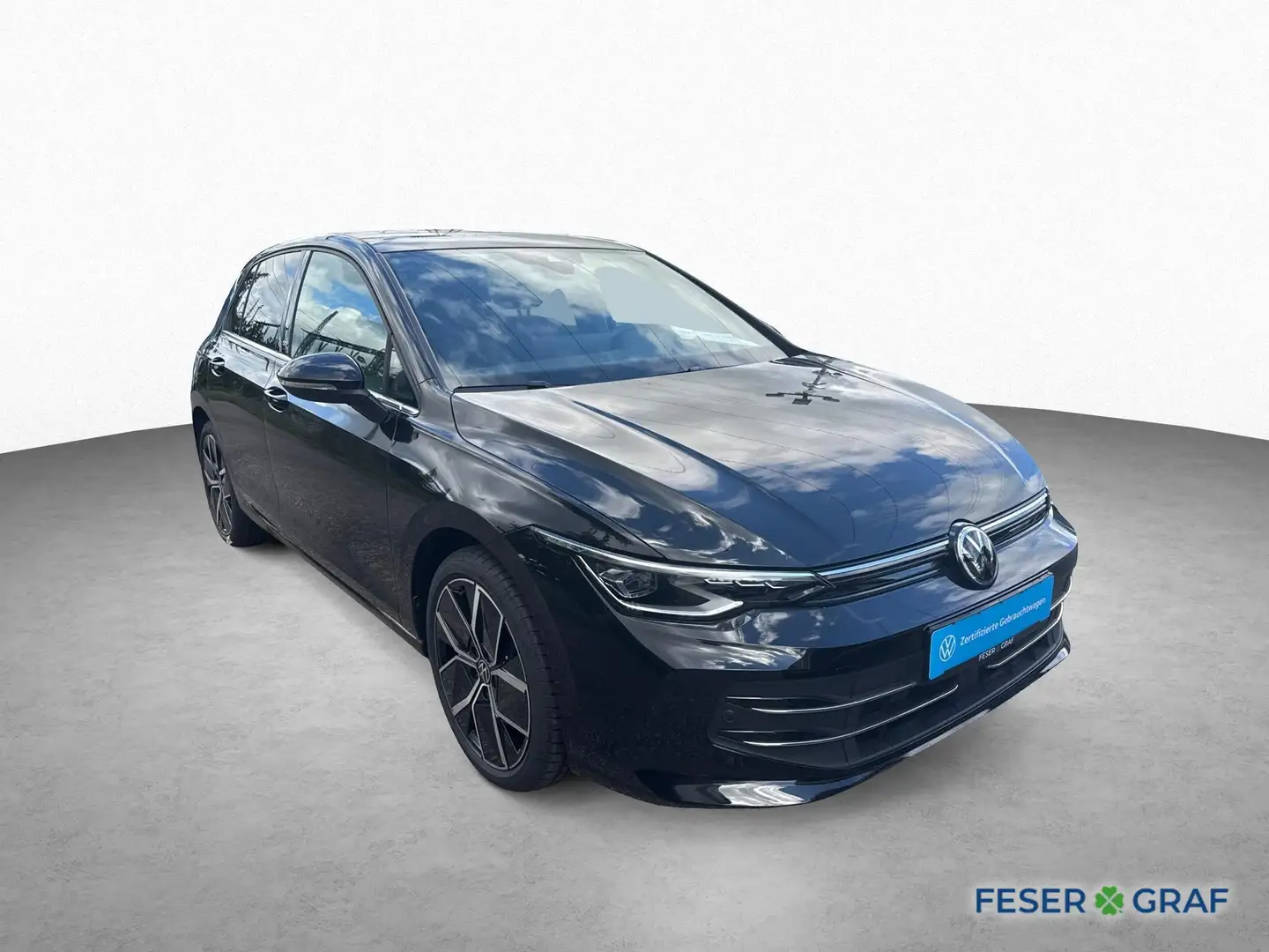 Volkswagen Golf VIII 1.5 eTSI 50 EDITION AHK PANO HUD NAVI Schwarz - 2