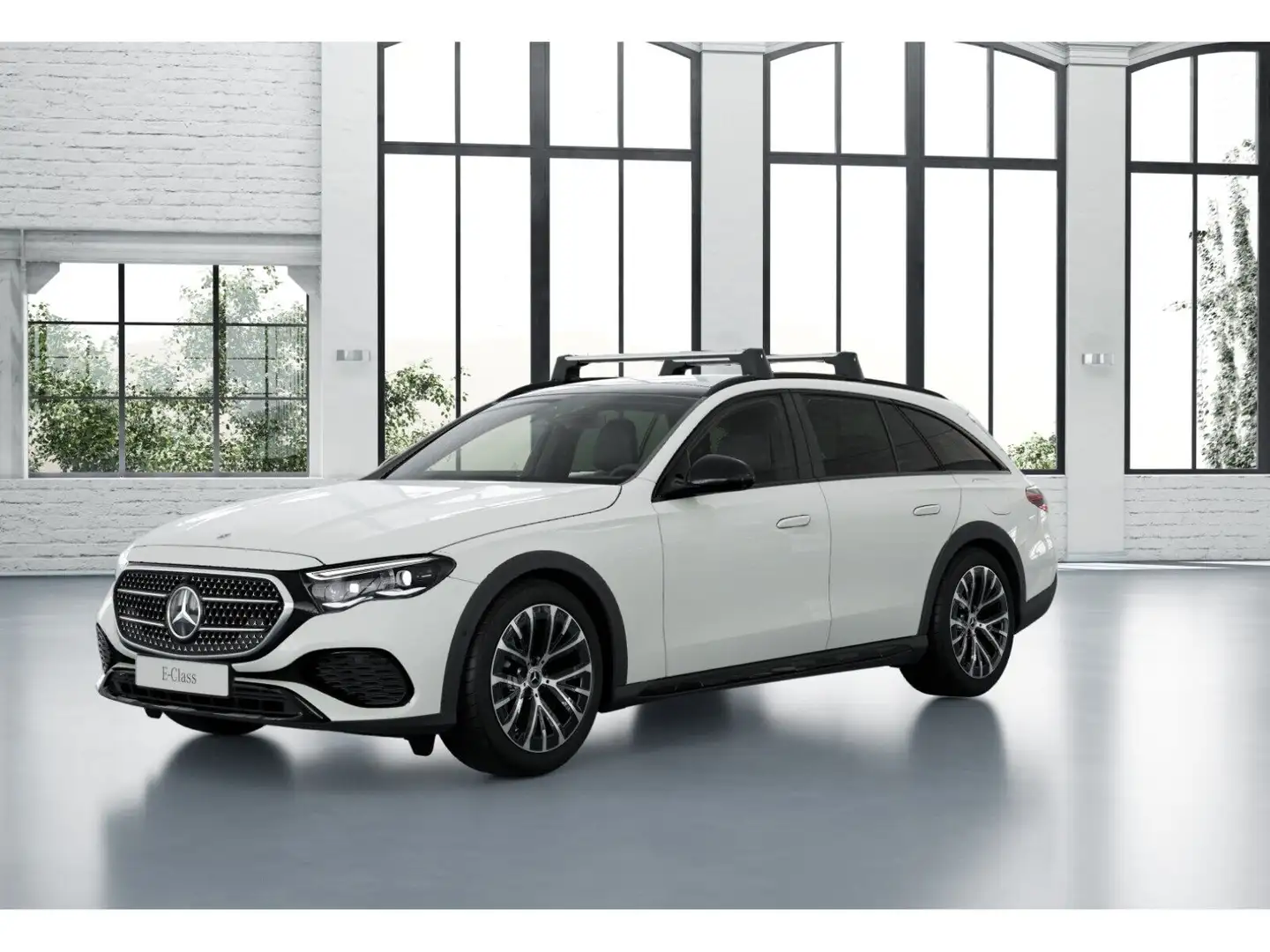 Mercedes-Benz E 300 de 4M T All-Terrain Burm.4D Sitzbel. AHK Weiß - 1