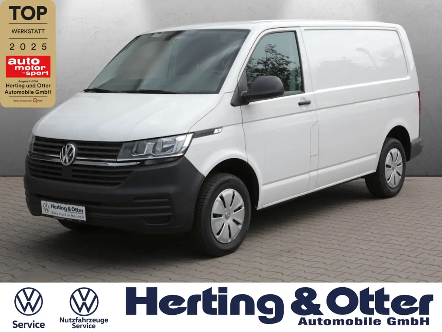 Volkswagen T6.1 Transporter Kasten Heckklappe Klima Radio DAB Blanc - 1
