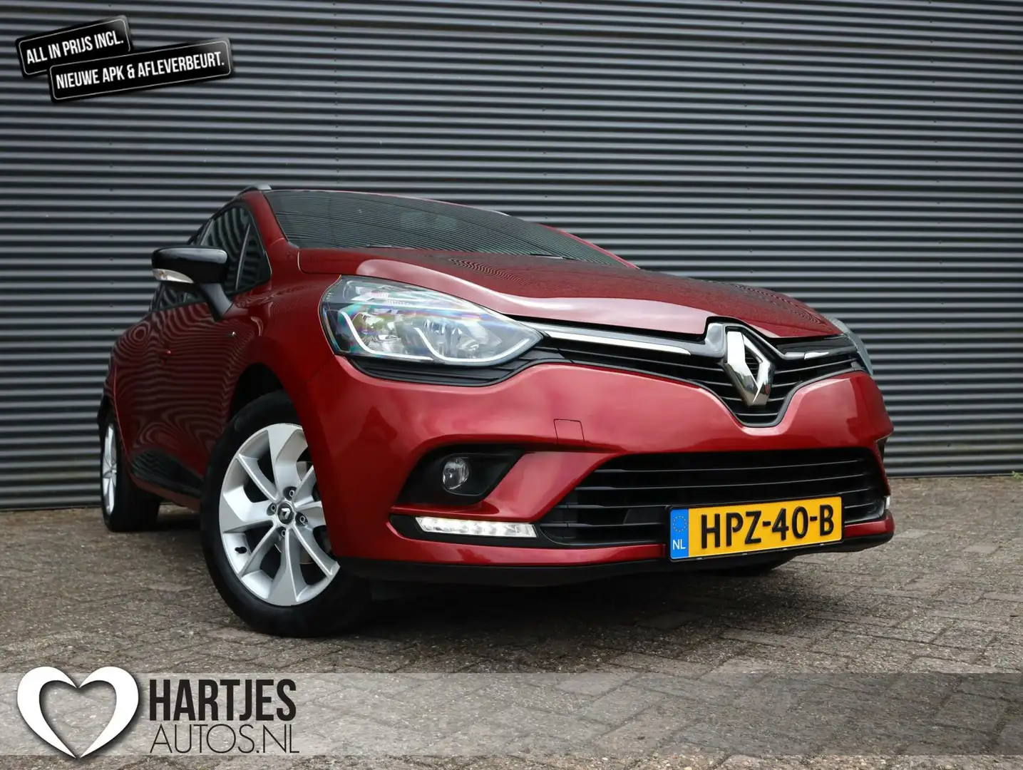 Renault Clio Estate 0.9 TCe Limited (Vol-Opties!) Rot - 1