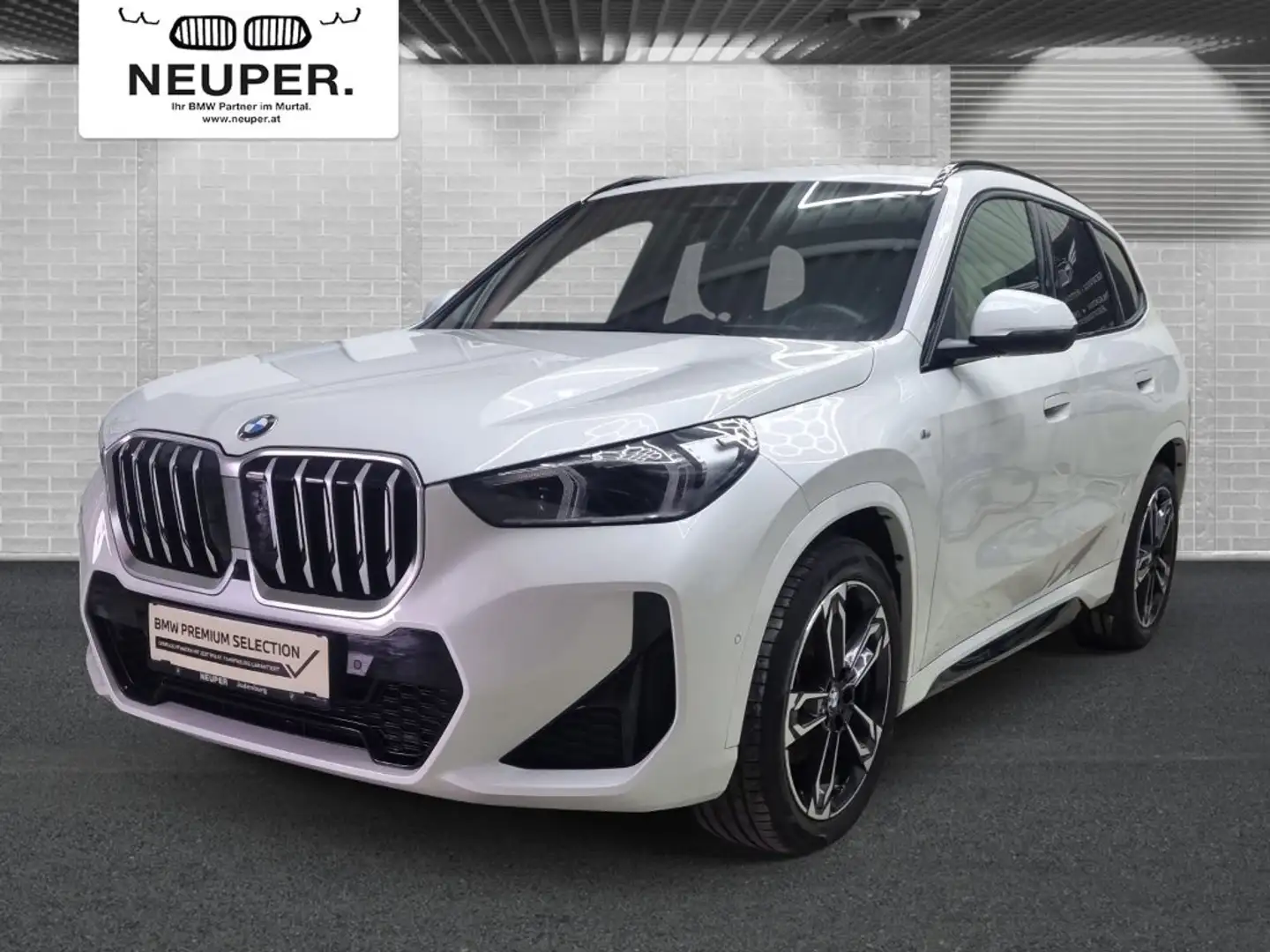 BMW X1 sDrive18d Weiß - 1