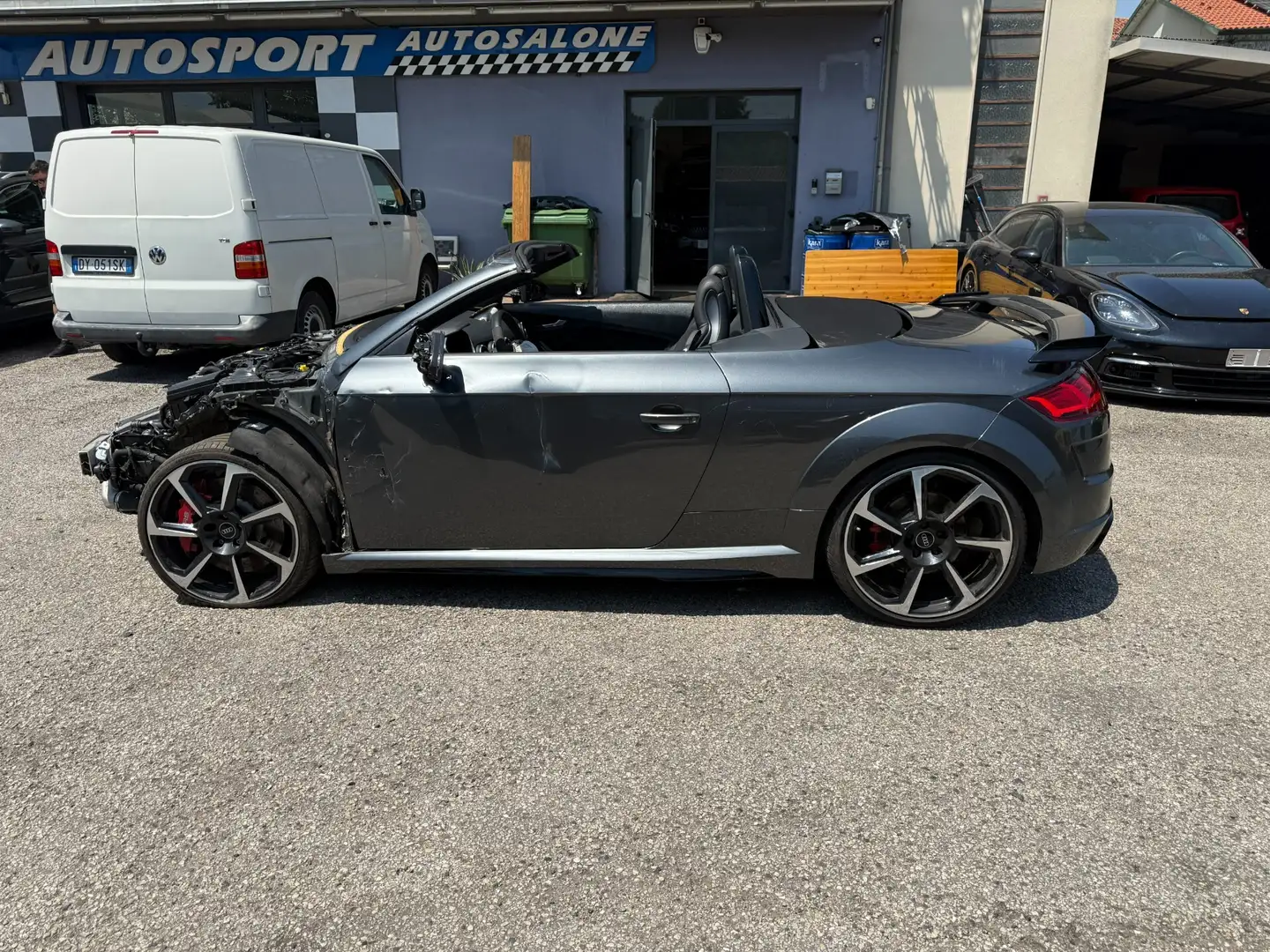 Audi TT RS 400 CV Roadster quattro S tronic ! INCIDENTATA Grigio - 1