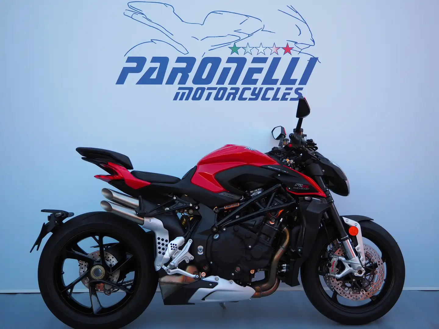 MV Agusta Brutale 1000 RS Czerwony - 1