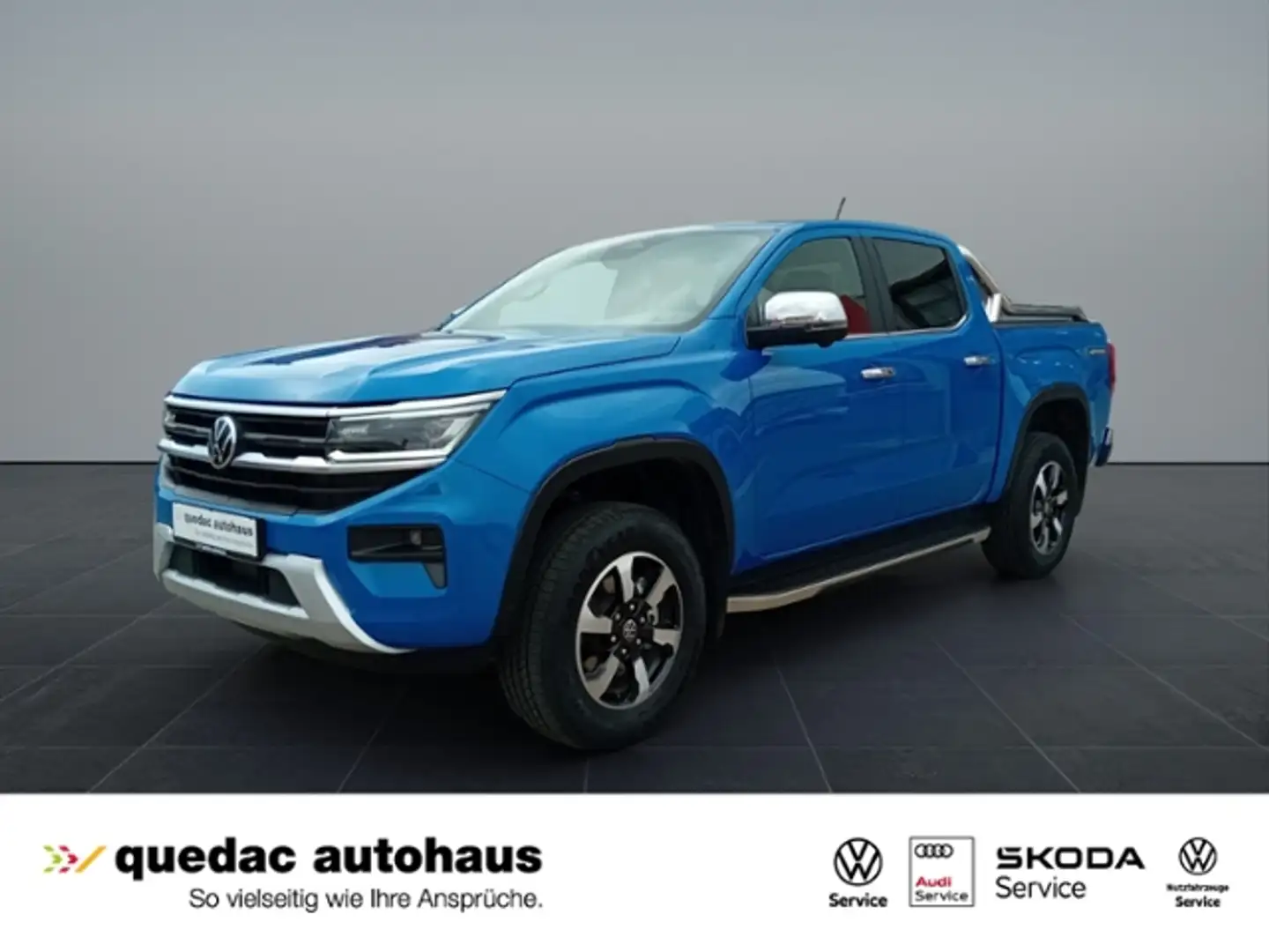 Volkswagen Amarok Style IQ 4X4 H&K NAVI AHK 360° 3.0 TDI 177 kW Dop Bleu - 1