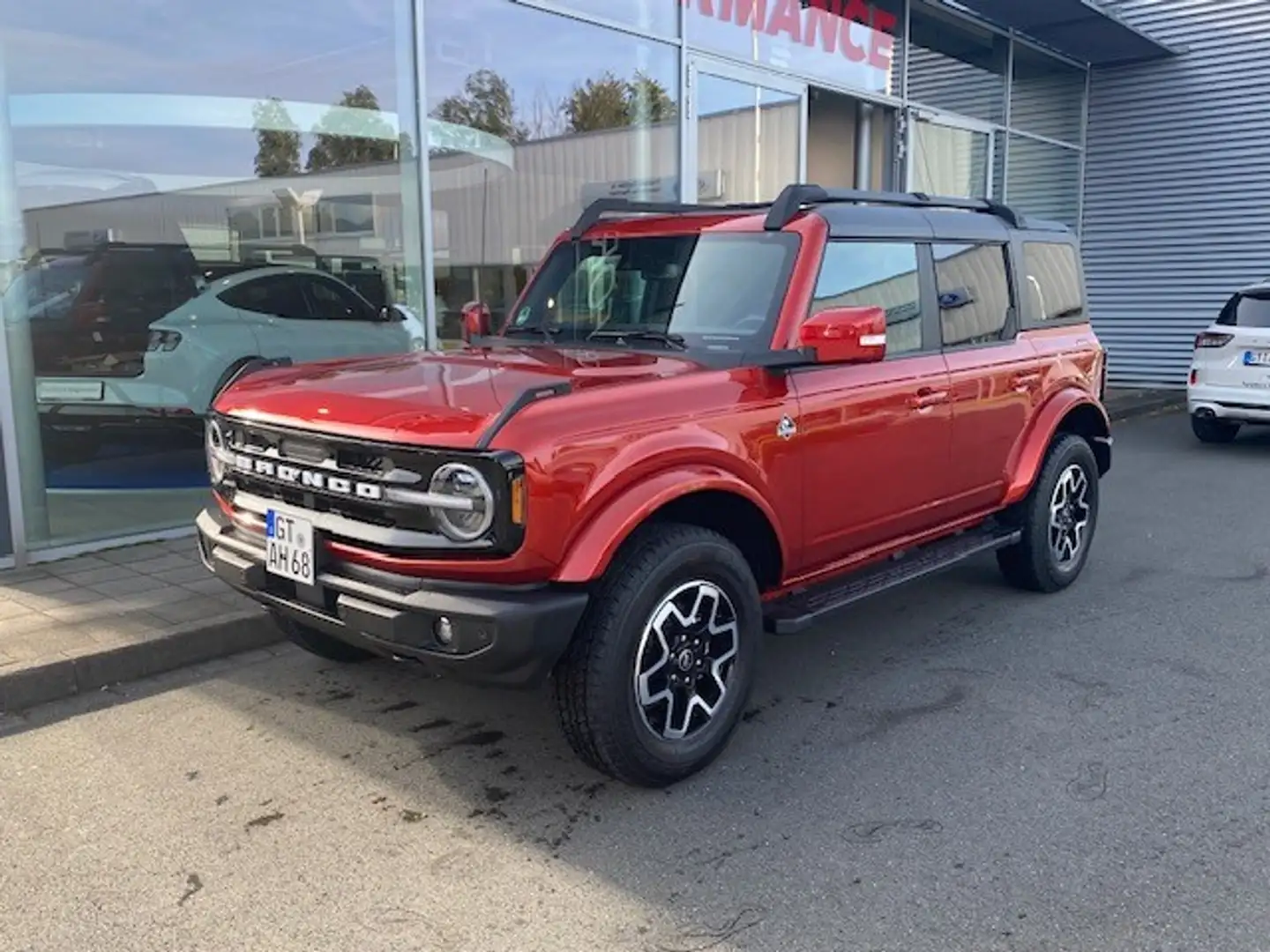 Ford Bronco Bronco 2.7 V6 EcoBoost G.O.A.T / 1,8t Anhängelast Rot - 1