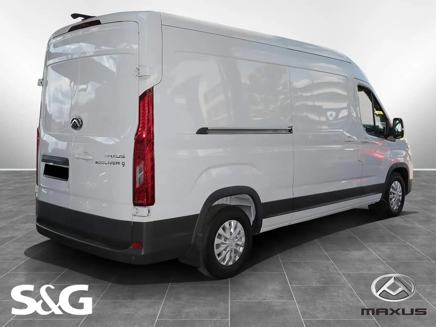Maxus eDeliver 9 RüKa+KeylessGo+LED+CarPlay+AHK Weiß - 2