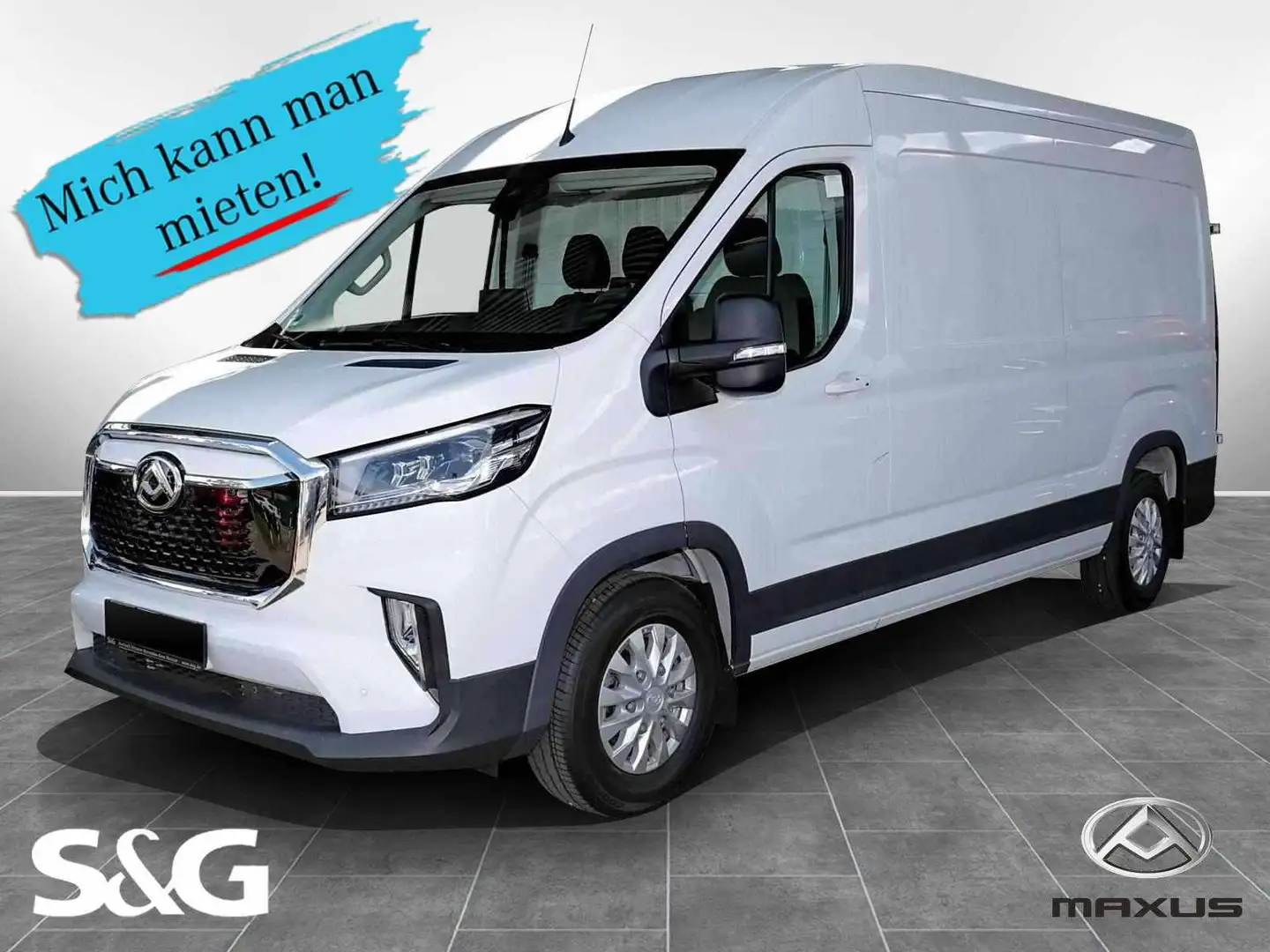 Maxus eDeliver 9 RüKa+KeylessGo+LED+CarPlay+AHK Weiß - 1