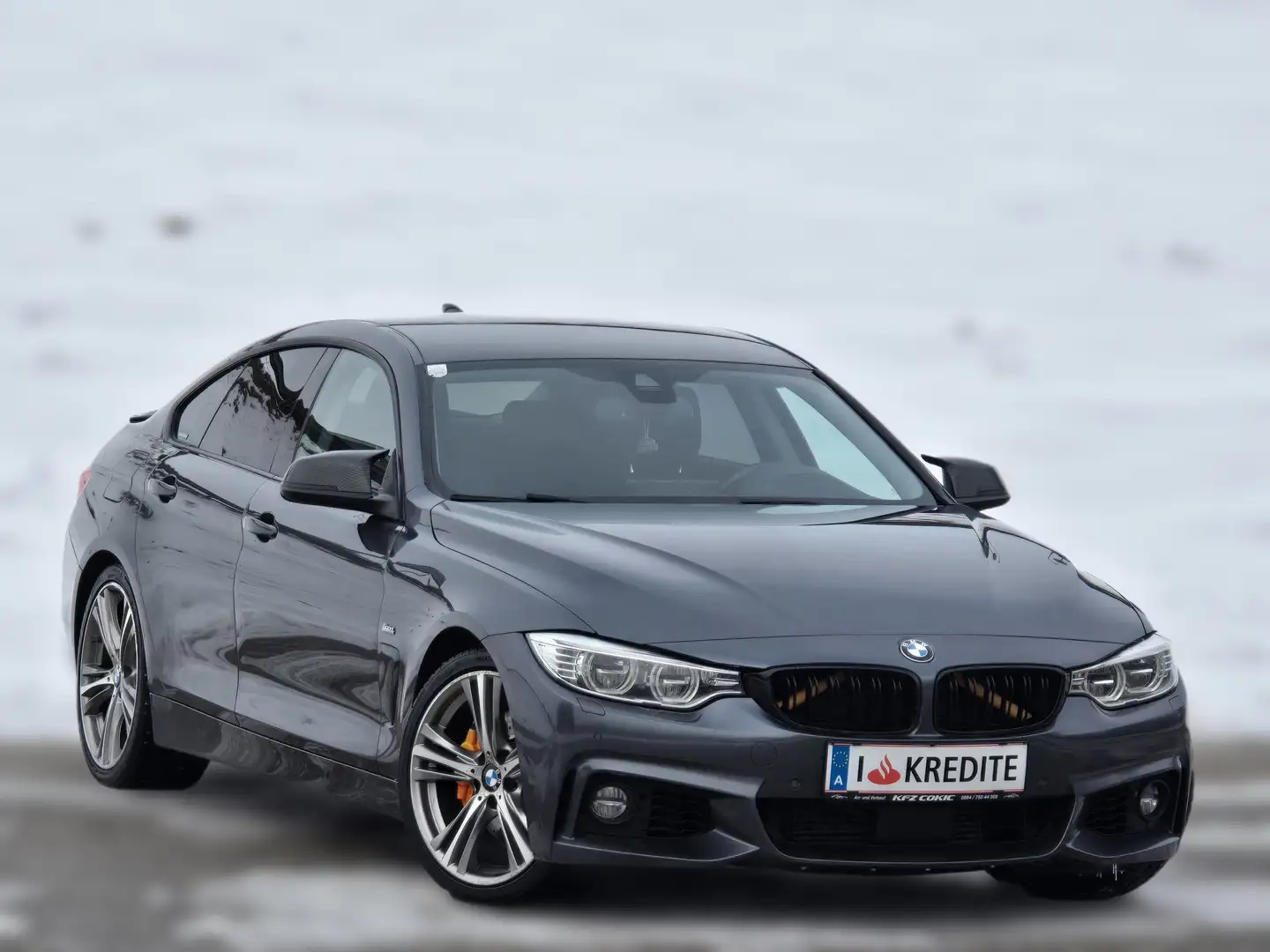 BMW 435 d xDrive Sport Line Kredit*Automatik*Head-Up D Grau - 2